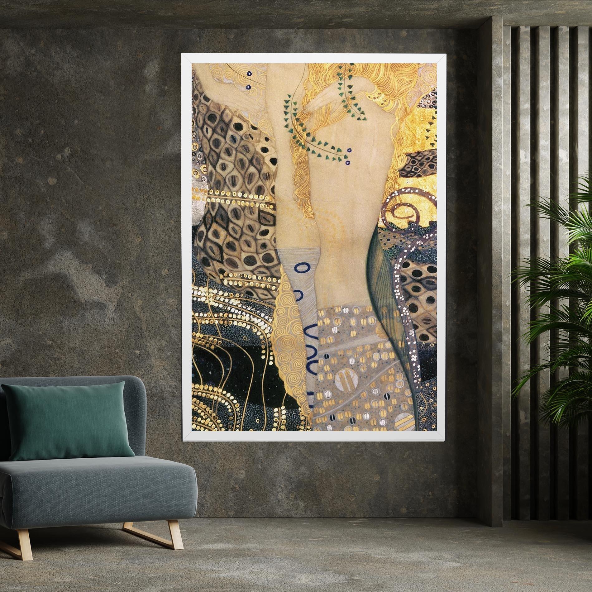 Leinwandbild Gustav Klimt Paint mockup 7