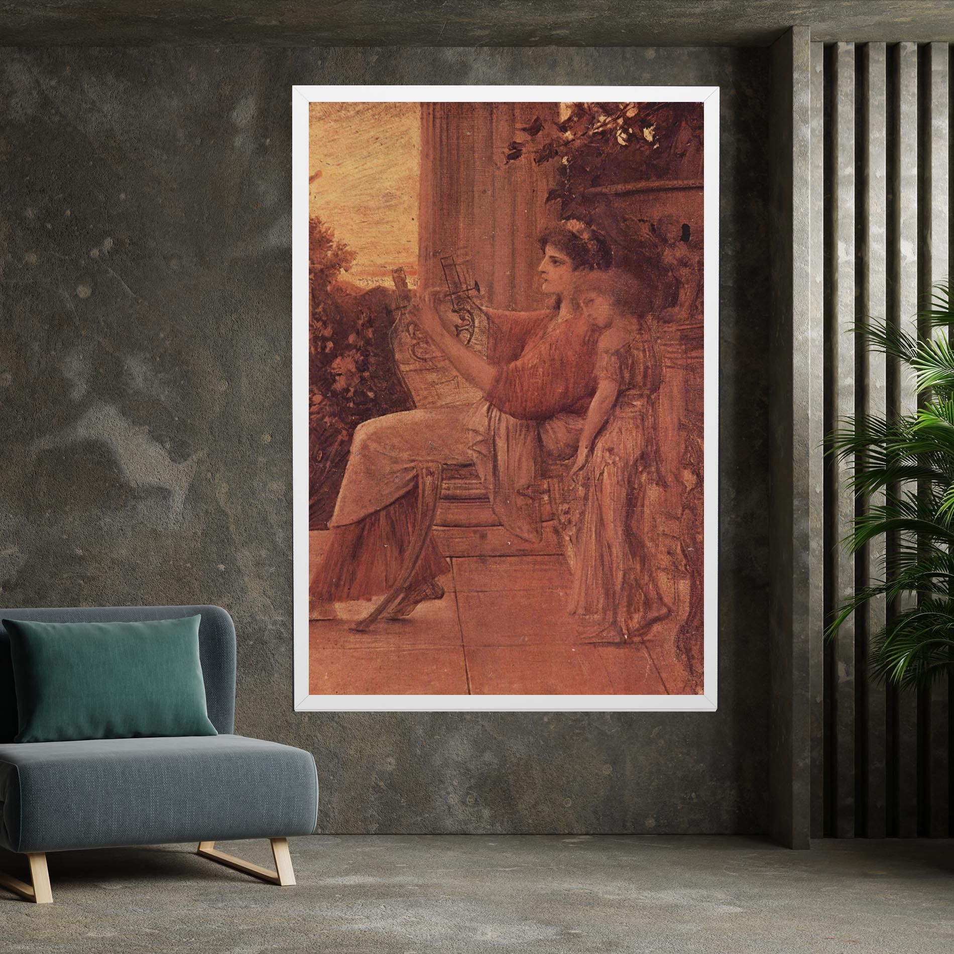 Gustav Klimt Painting mockup 7