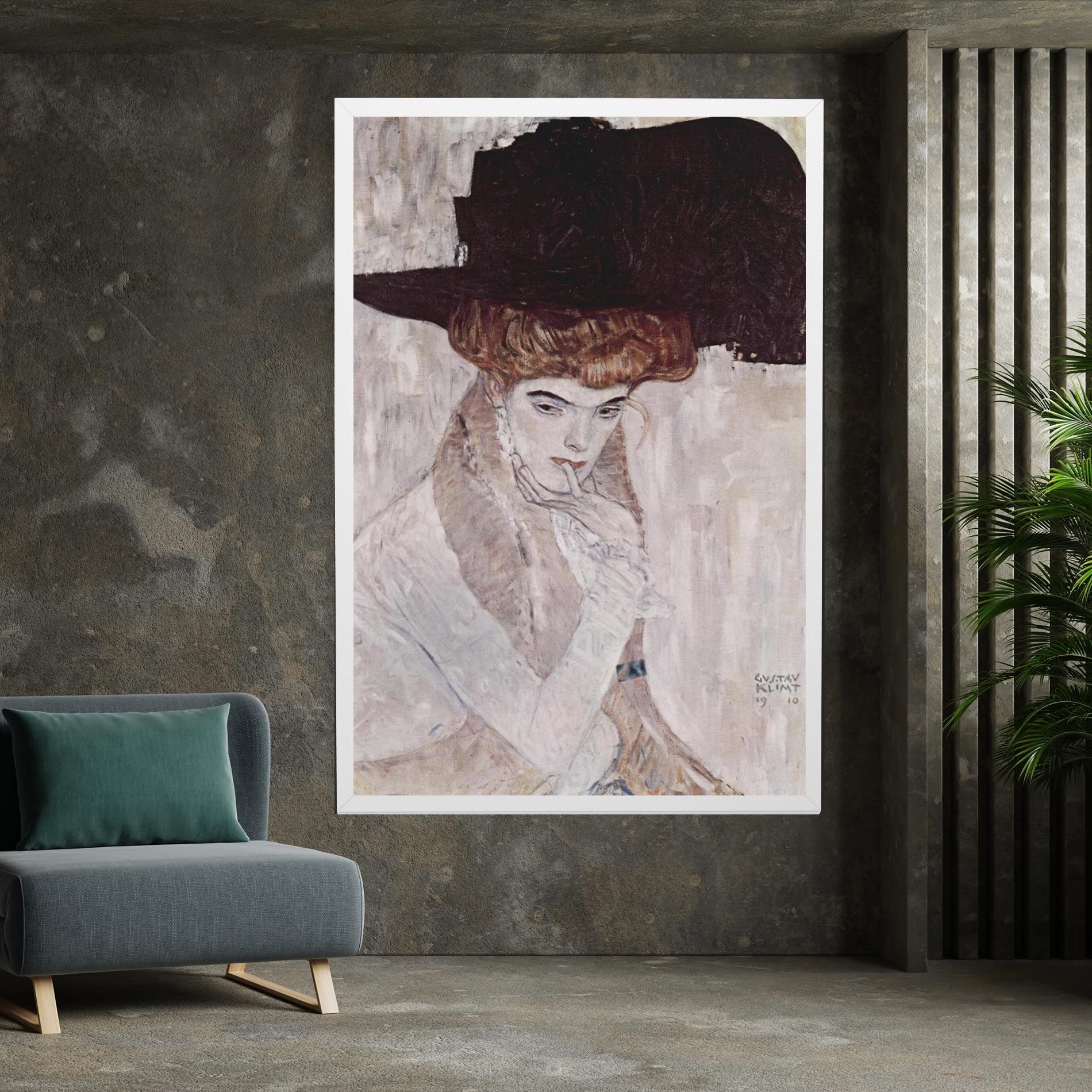 Klimt Woman mockup 7