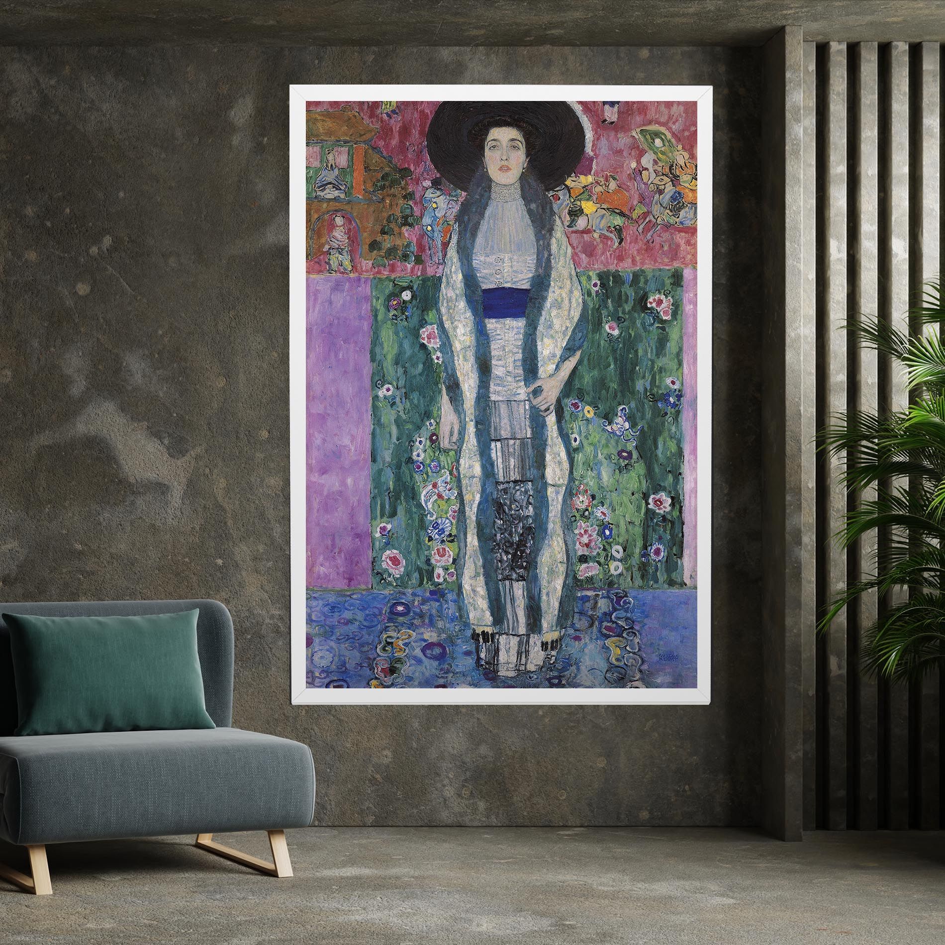 Portrait Of Adele Bloch mockup 7