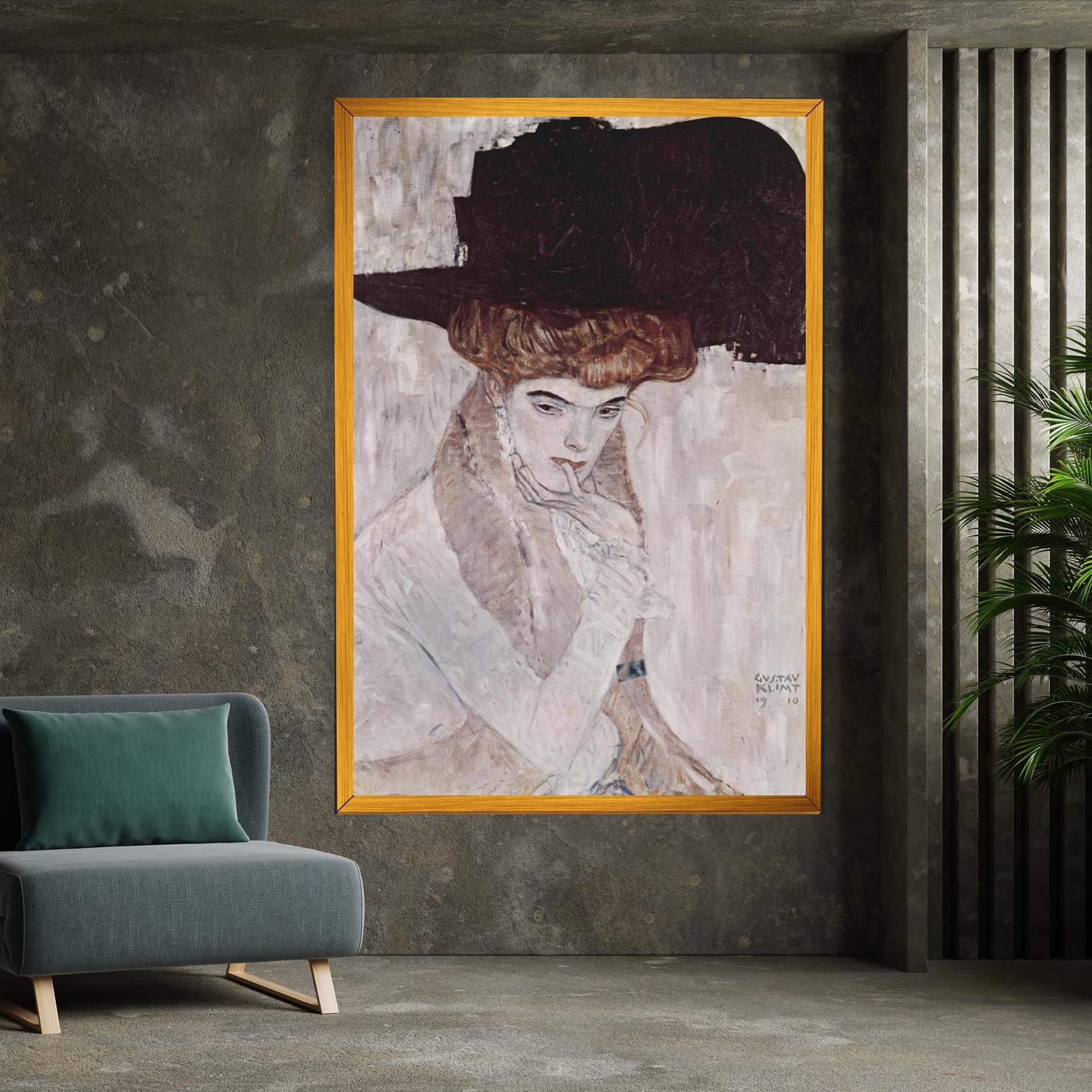 Klimt Woman mockup 7