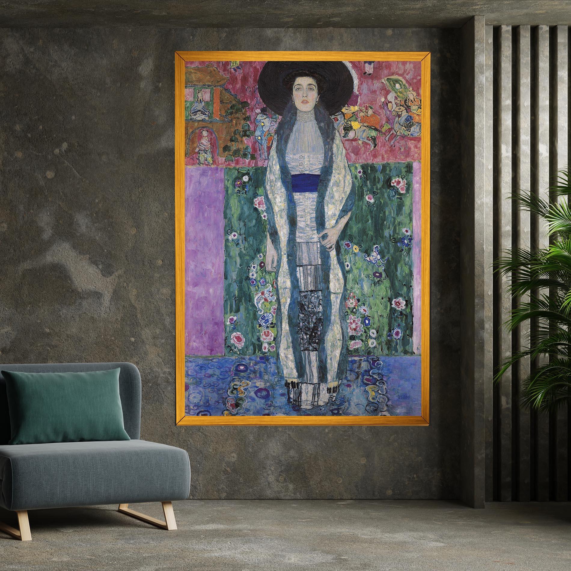 Leinwandbild Portrait Of Adele Bloch mockup 7