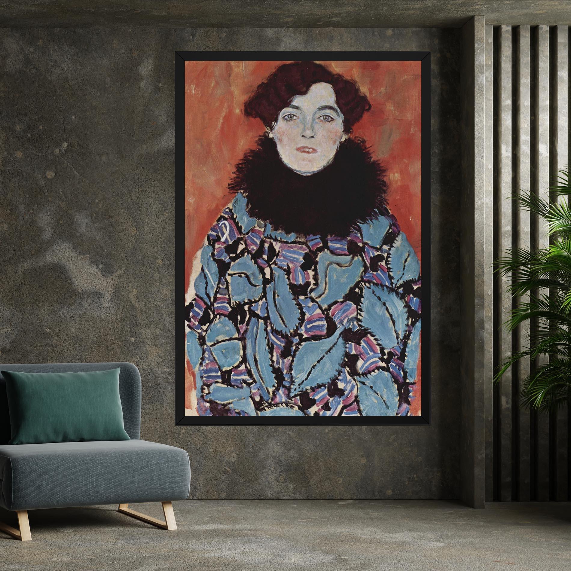 Leinwandbild Gustav Klimt Art mockup 7