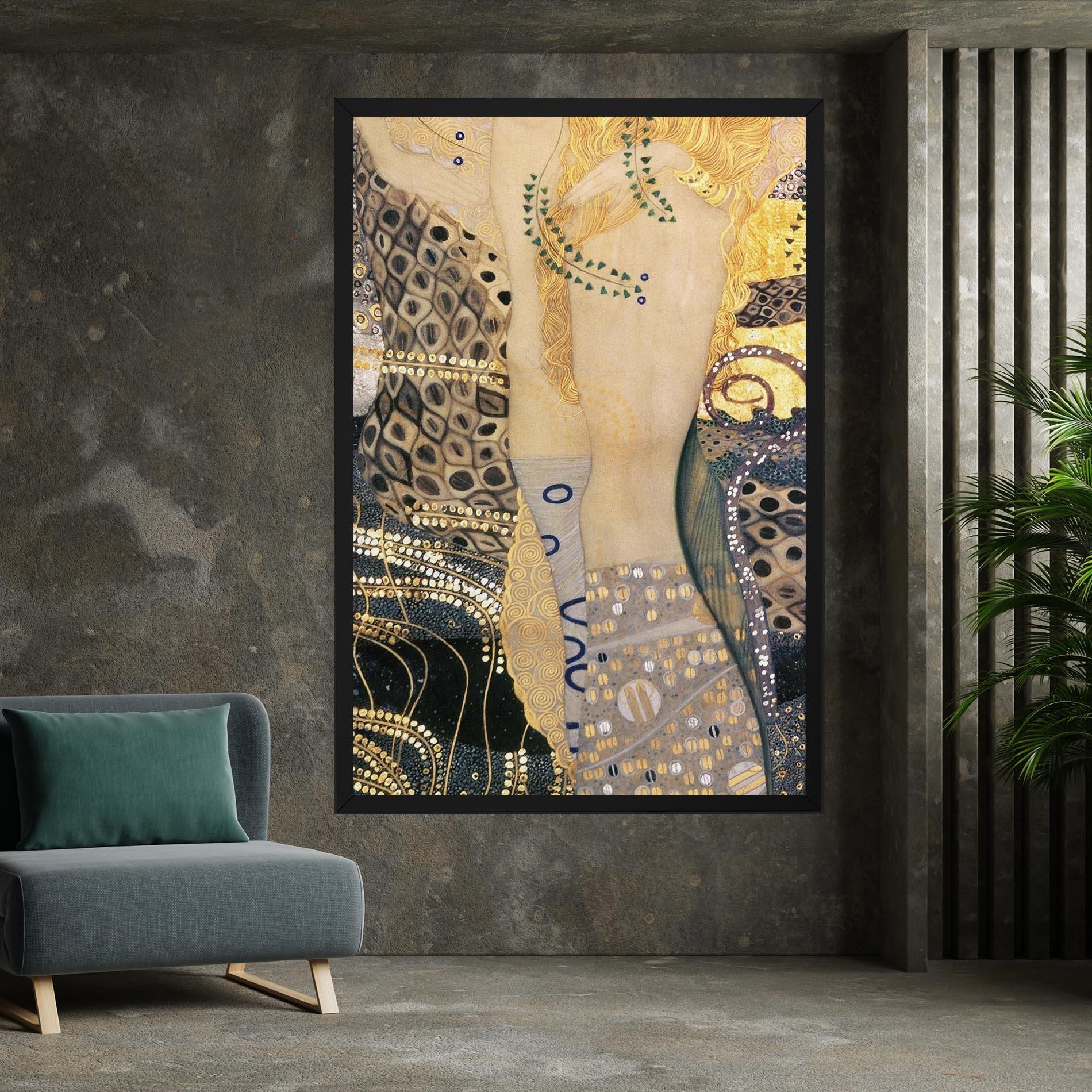 Leinwandbild Gustav Klimt Paint mockup 7