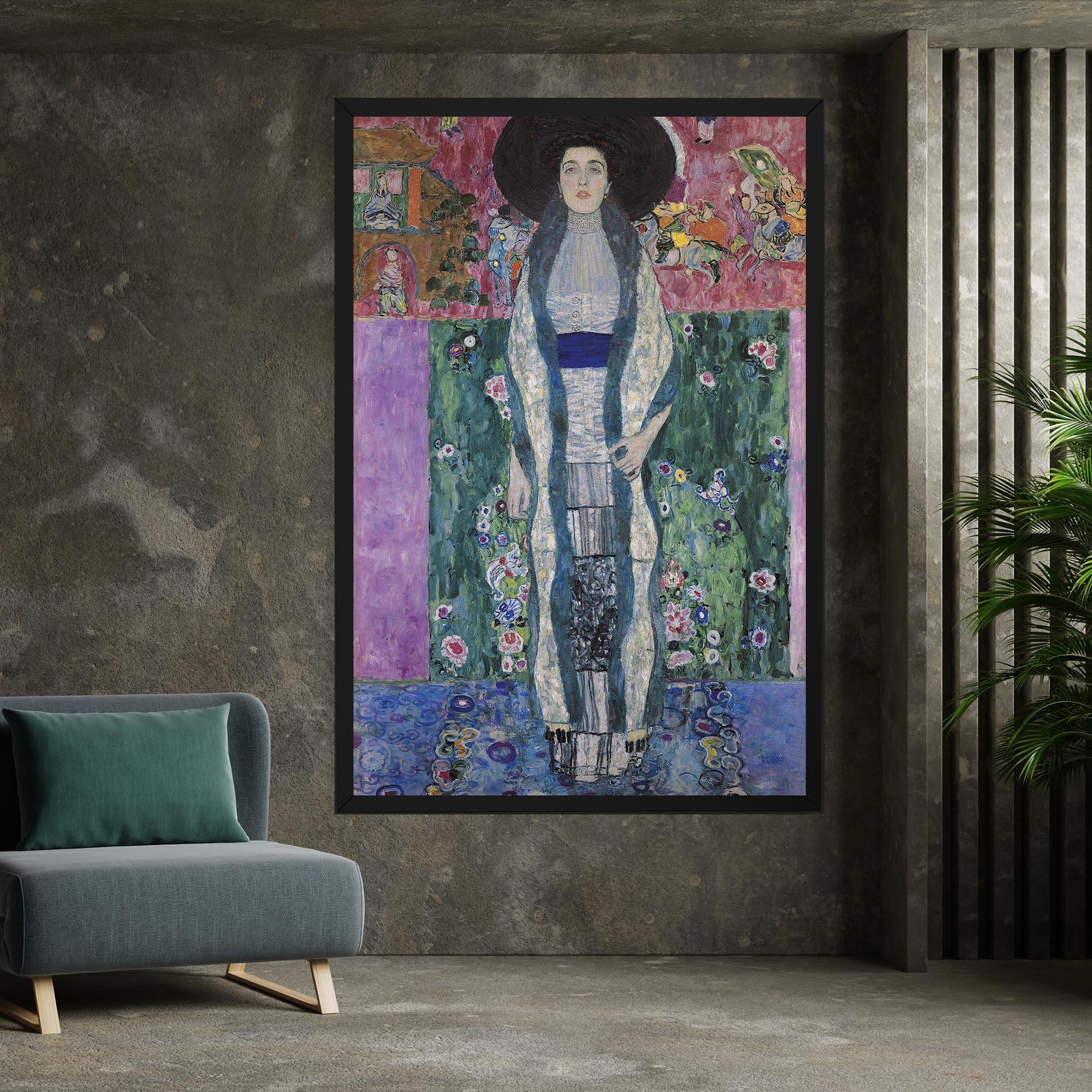 Leinwandbild Portrait Of Adele Bloch mockup 7