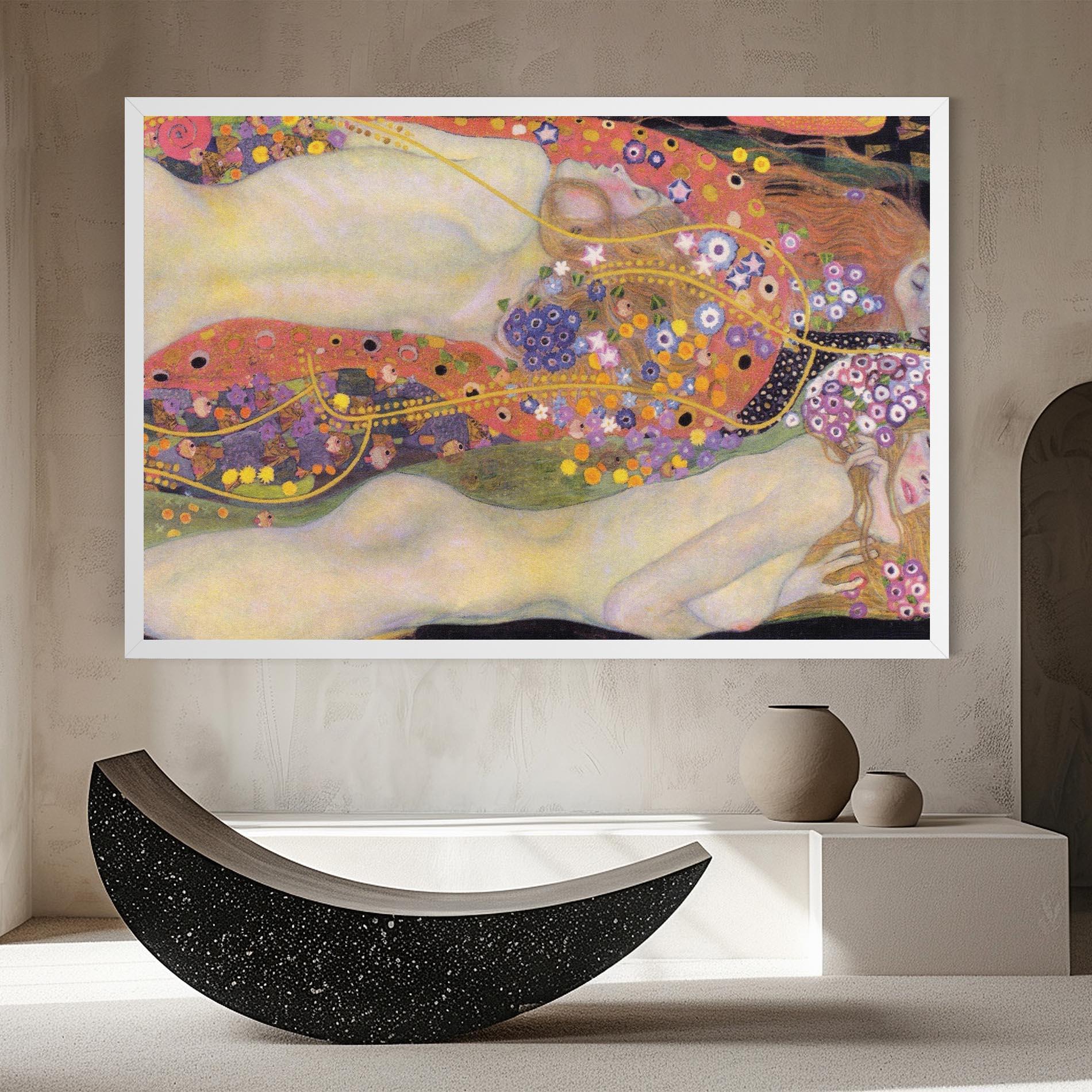 Leinwandbild Water Serpents II mockup 8