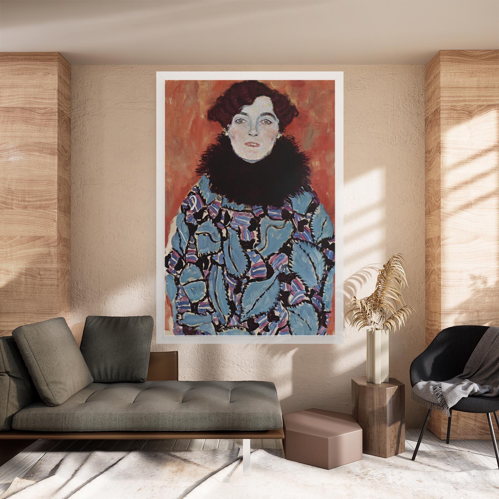 Leinwandbild Gustav Klimt Art mockup 8
