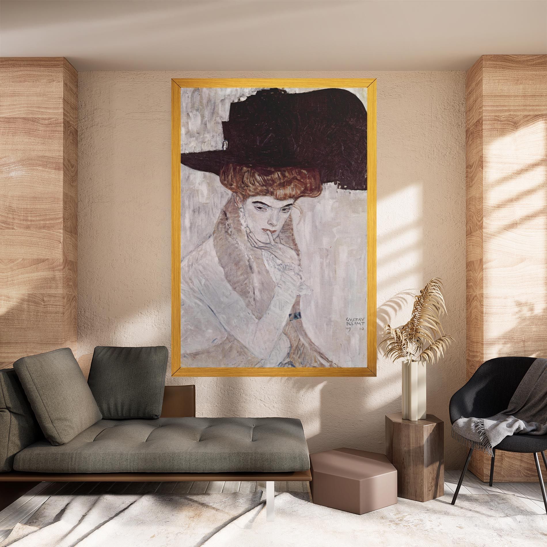 Klimt Woman mockup 8