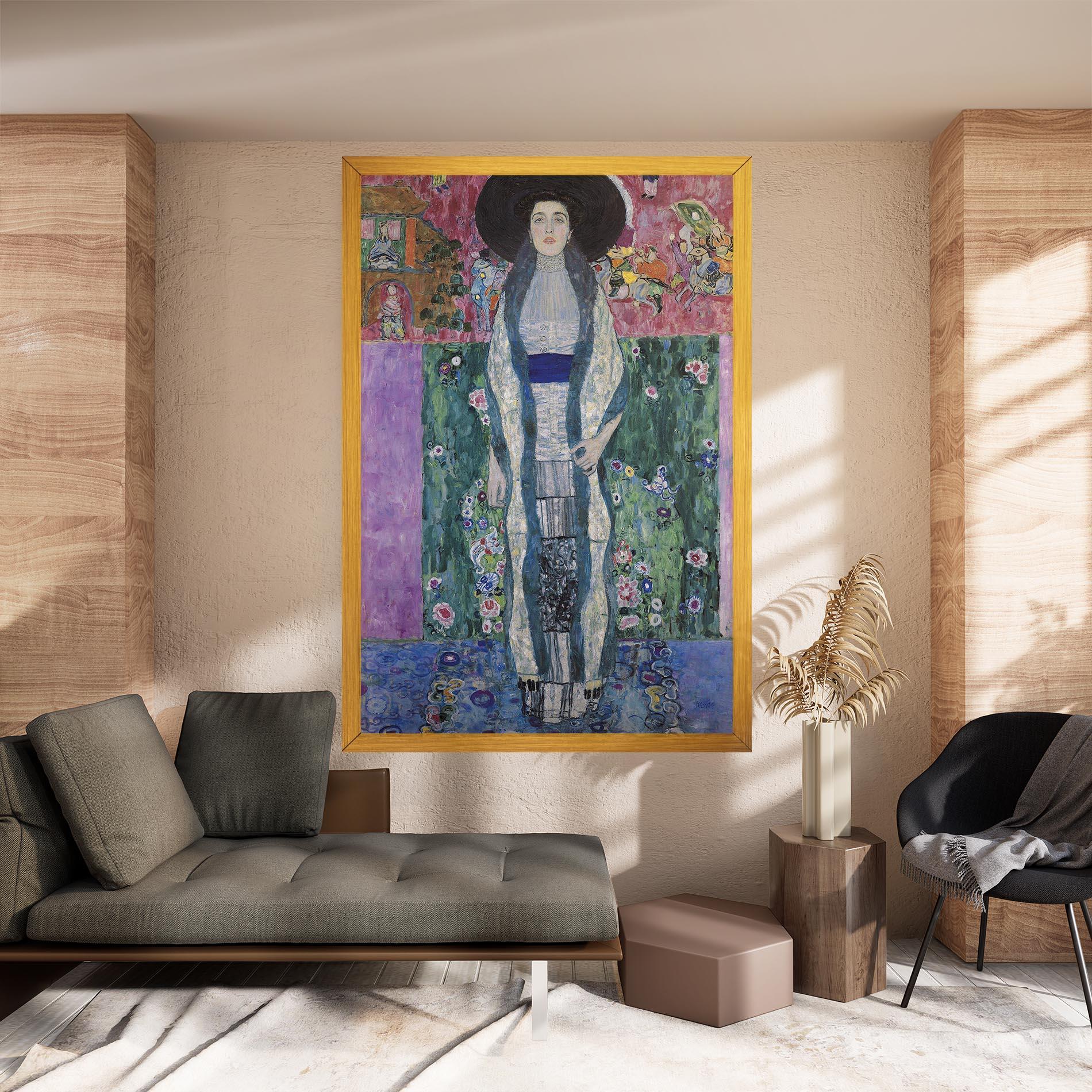 Leinwandbild Portrait Of Adele Bloch mockup 8