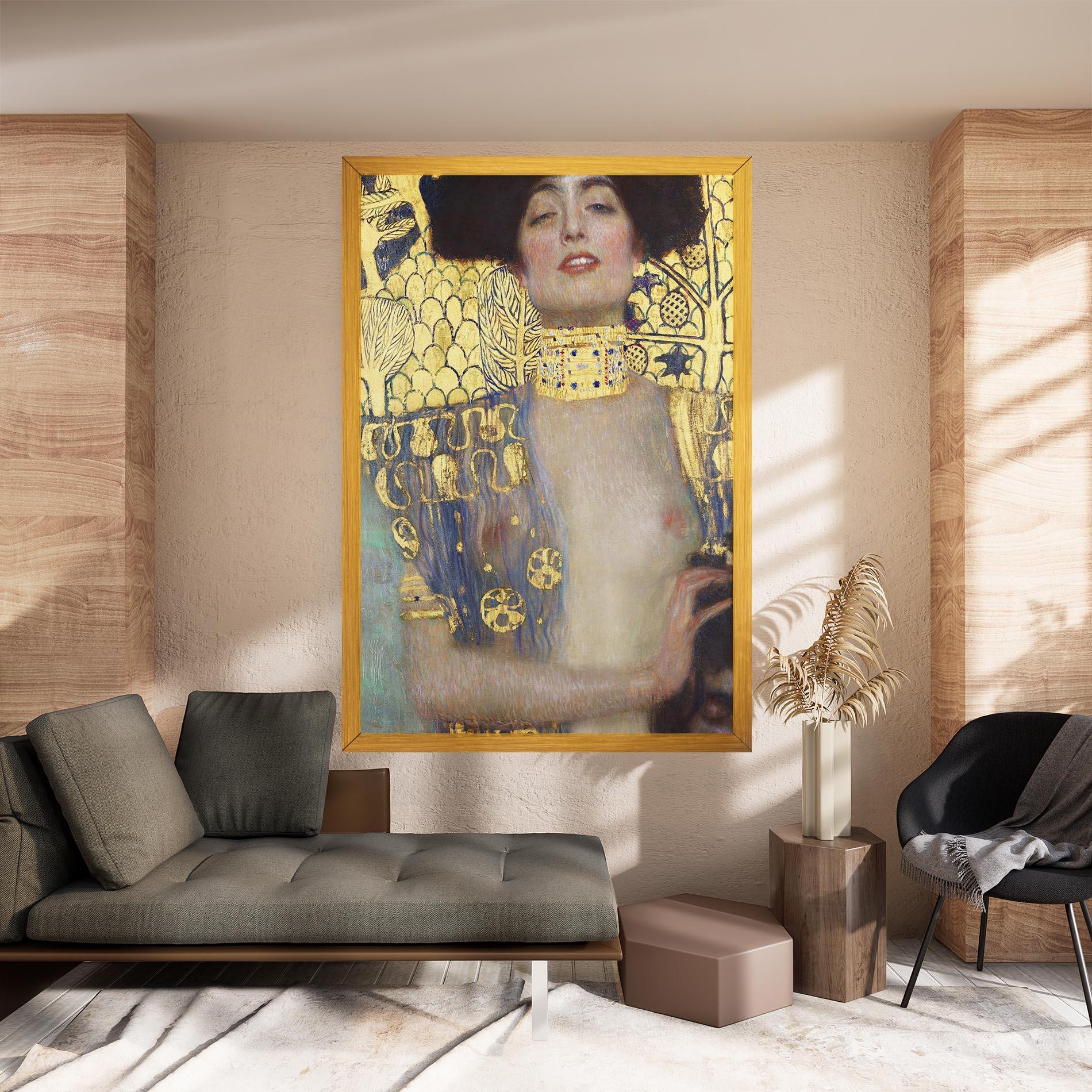 Leinwandbild The Head Of Holofernes mockup 8