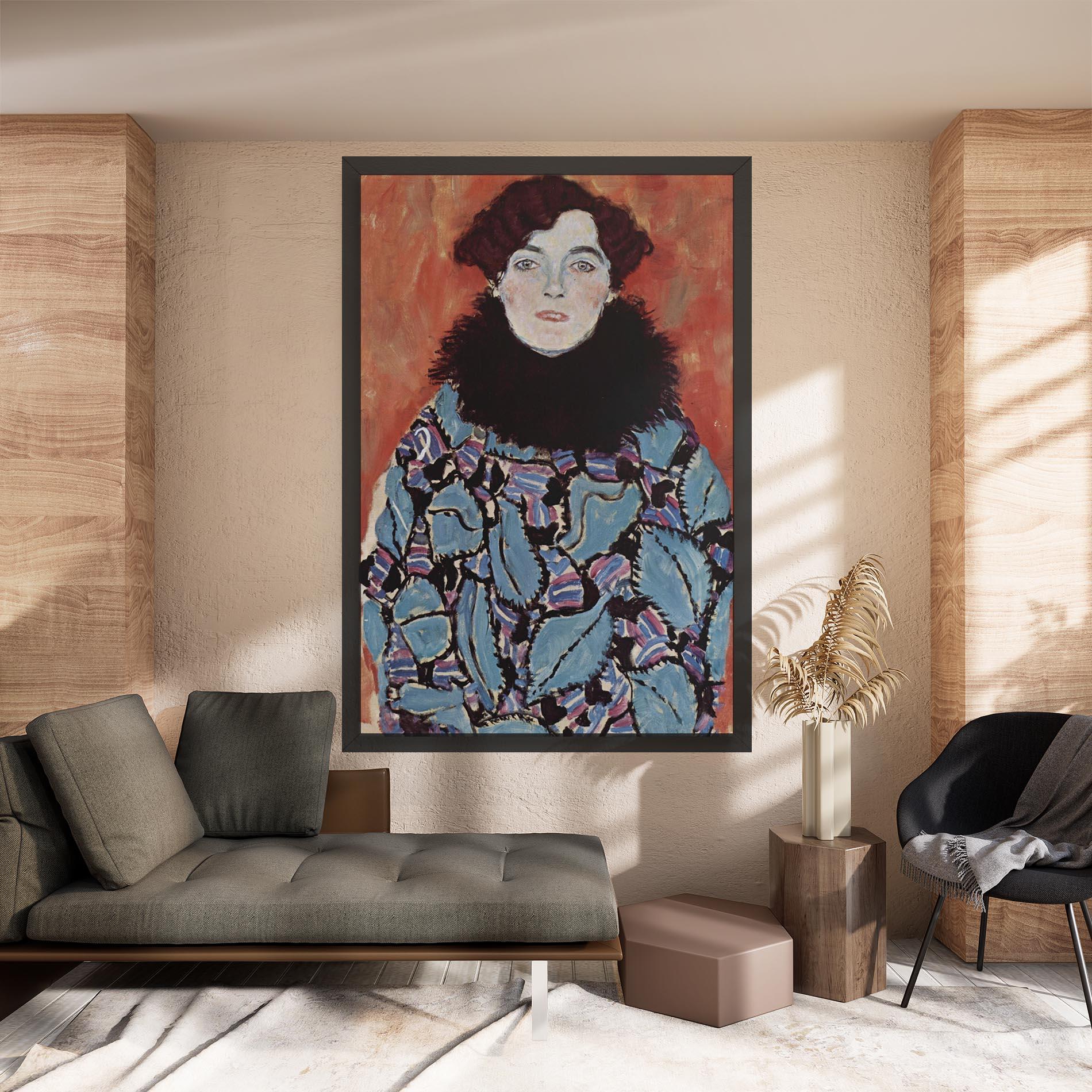 Leinwandbild Gustav Klimt Art mockup 8