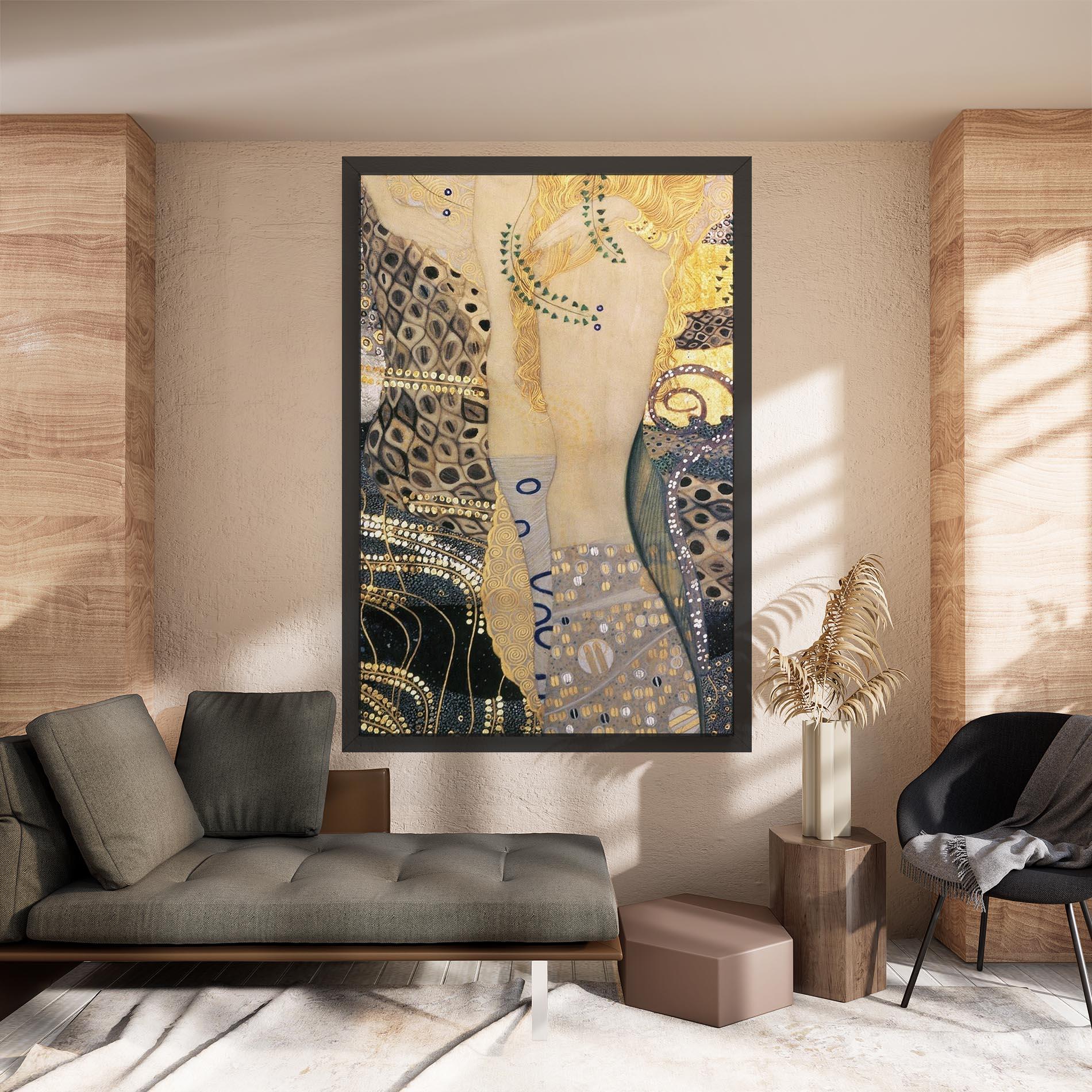 Leinwandbild Gustav Klimt Paint mockup 8