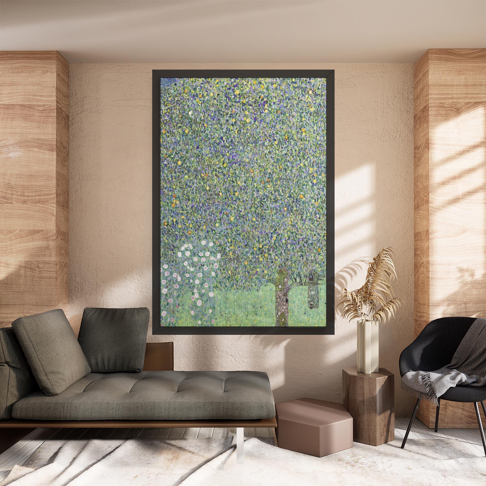 Leinwandbild Rosebushes mockup 8