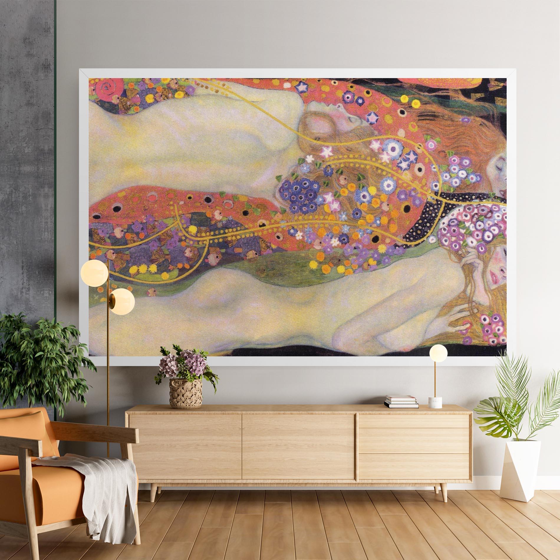 Leinwandbild Water Serpents II mockup 9