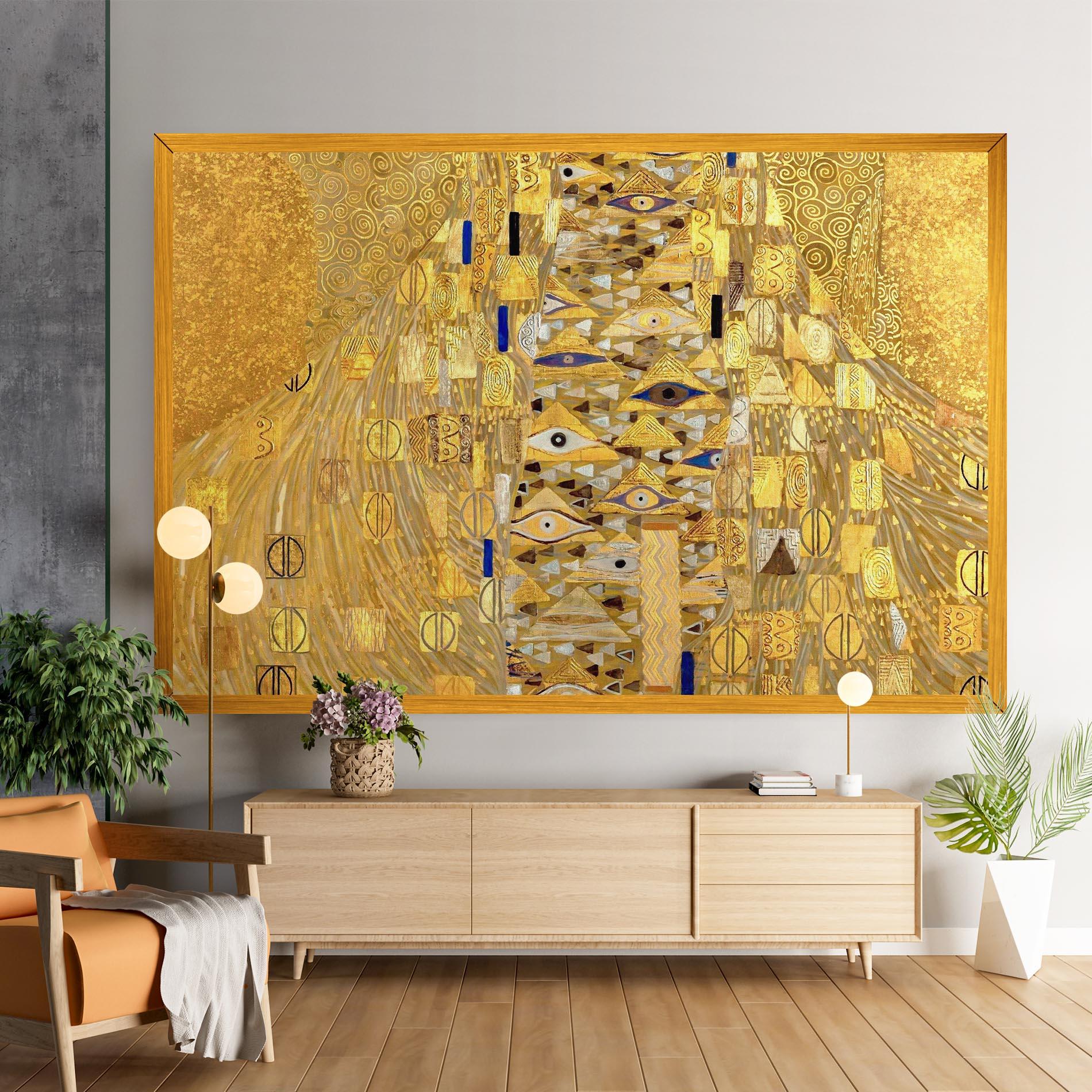Leinwandbild Adele Bloch Bauer mockup 9