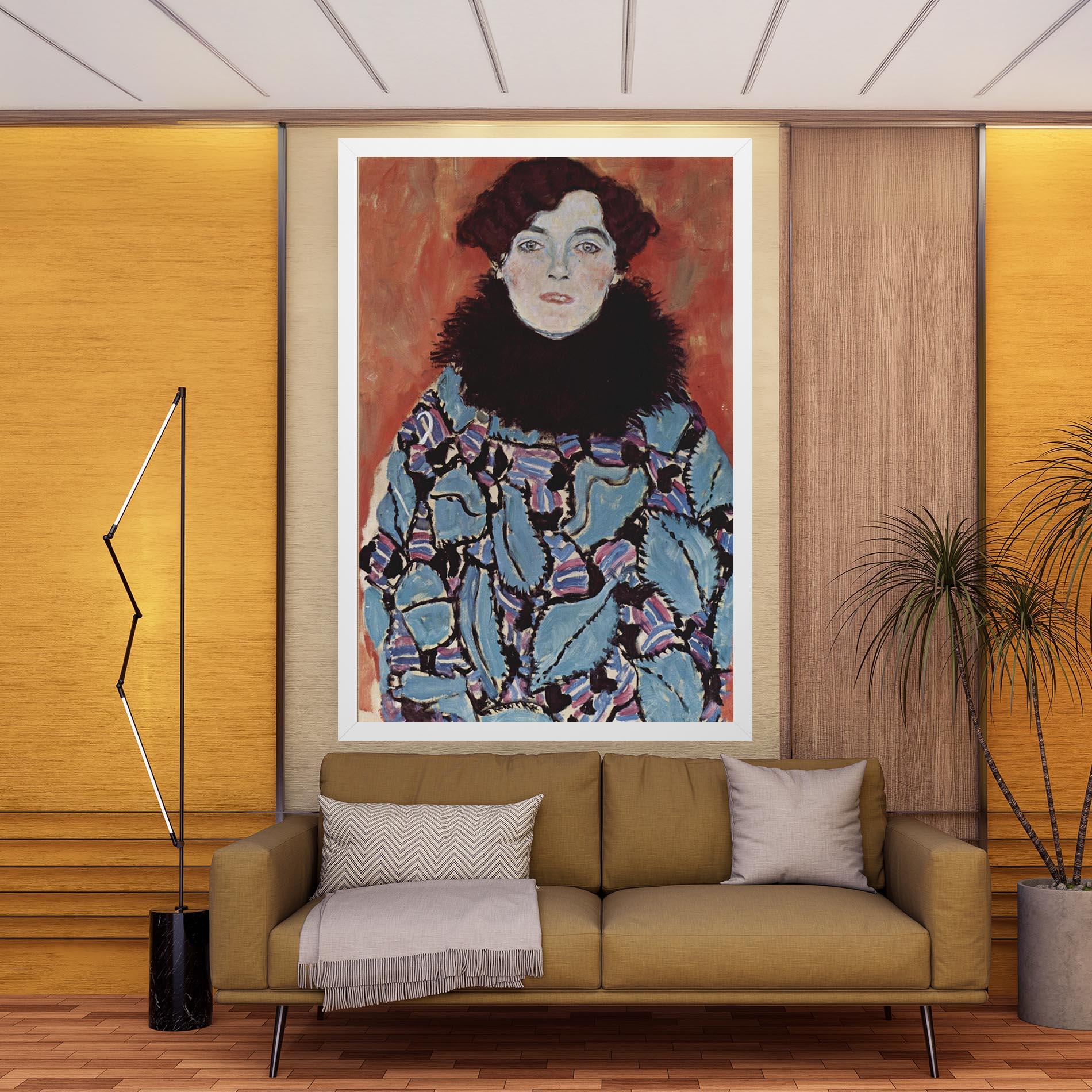 Leinwandbild Gustav Klimt Art mockup 9