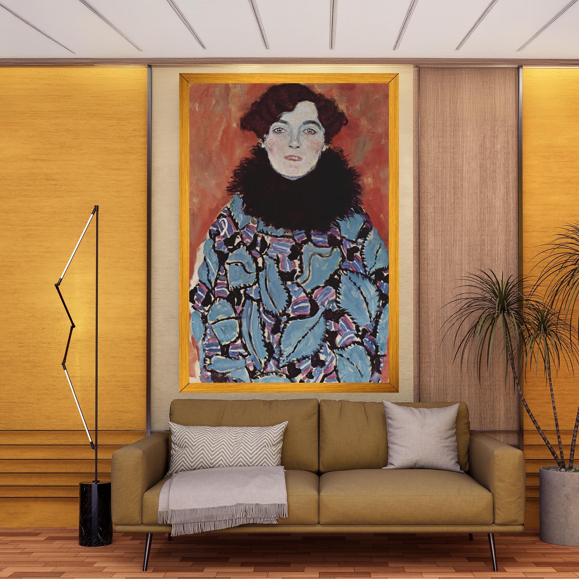Leinwandbild Gustav Klimt Art mockup 9