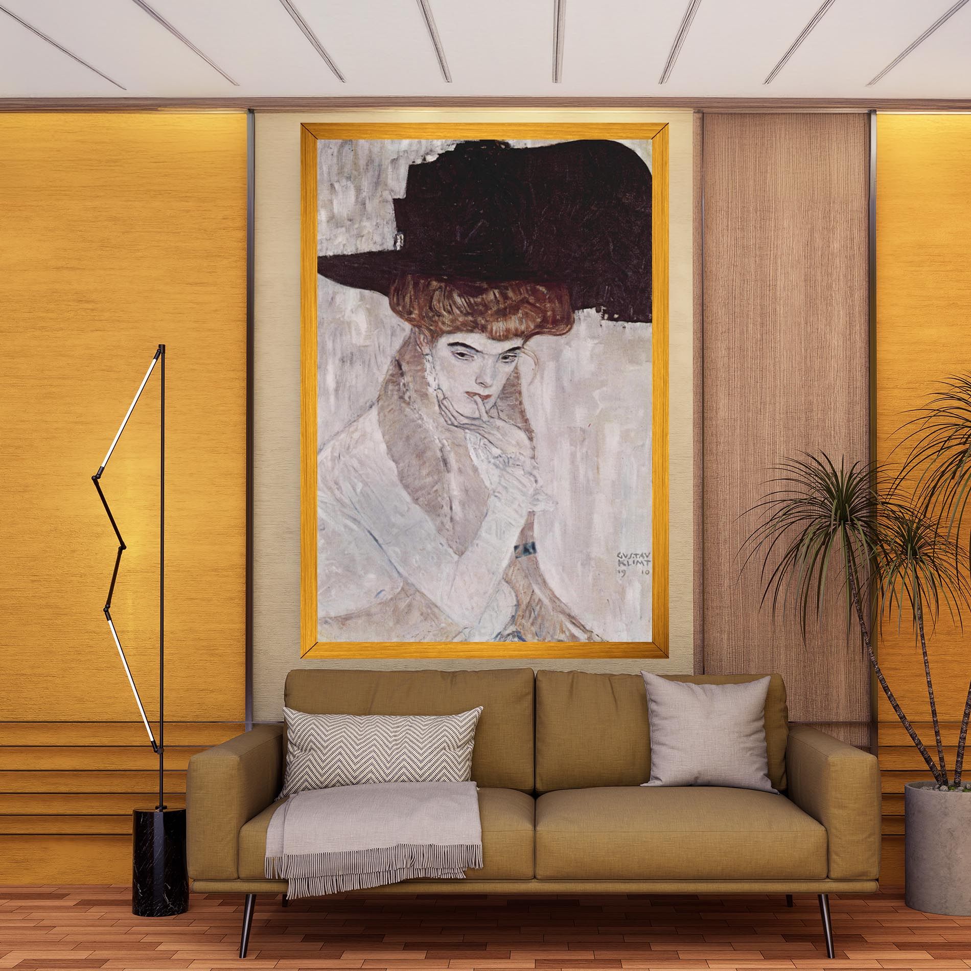 Klimt Woman mockup 9