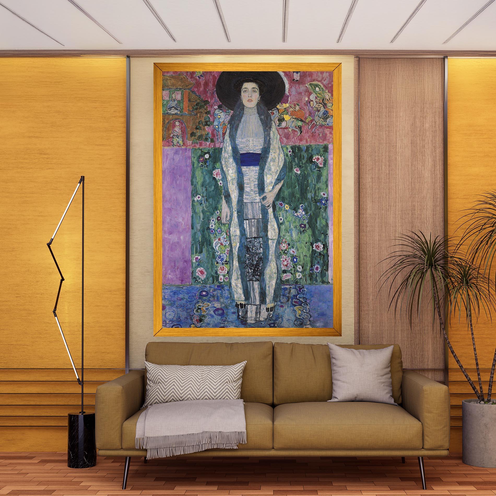 Leinwandbild Portrait Of Adele Bloch mockup 9