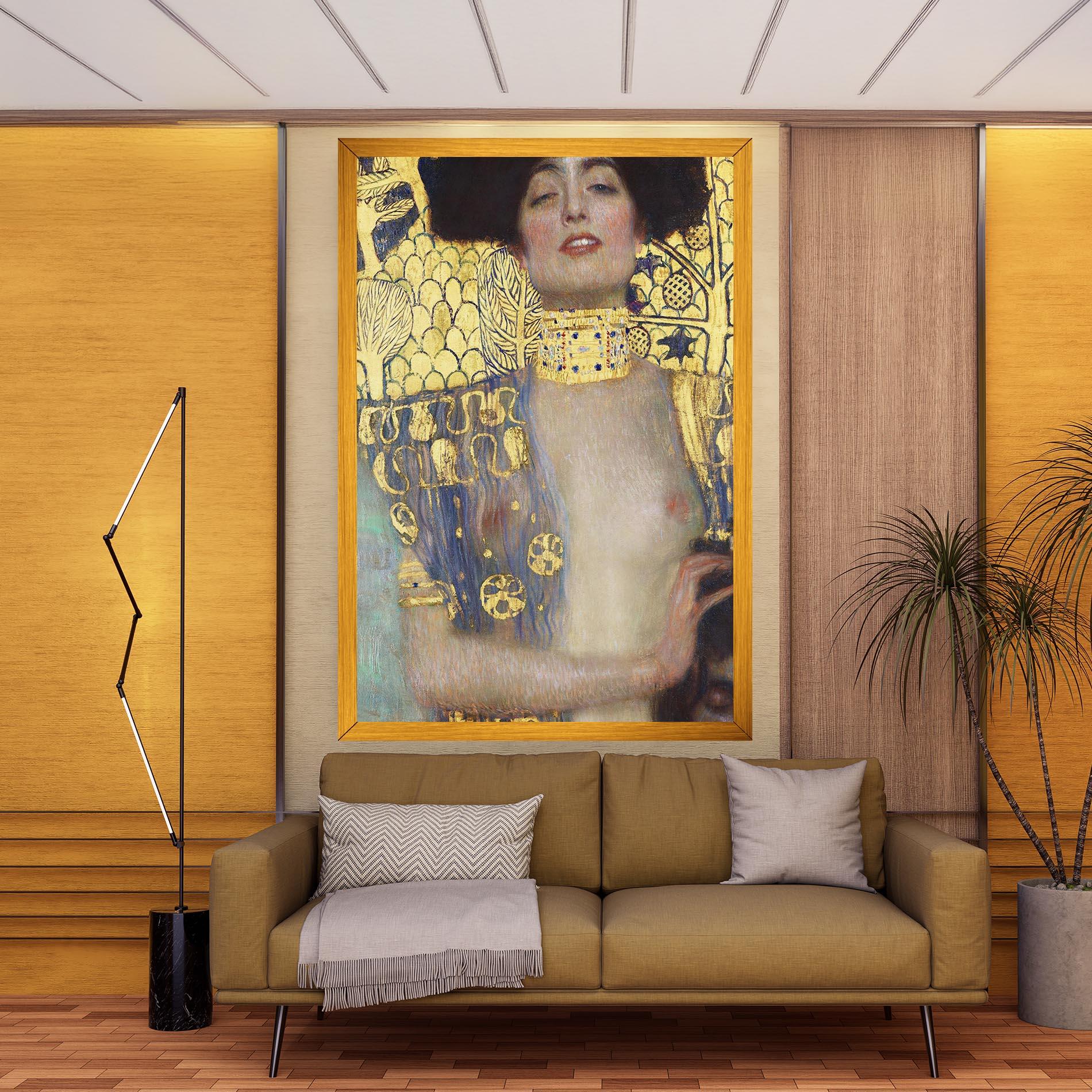 Leinwandbild The Head Of Holofernes mockup 9