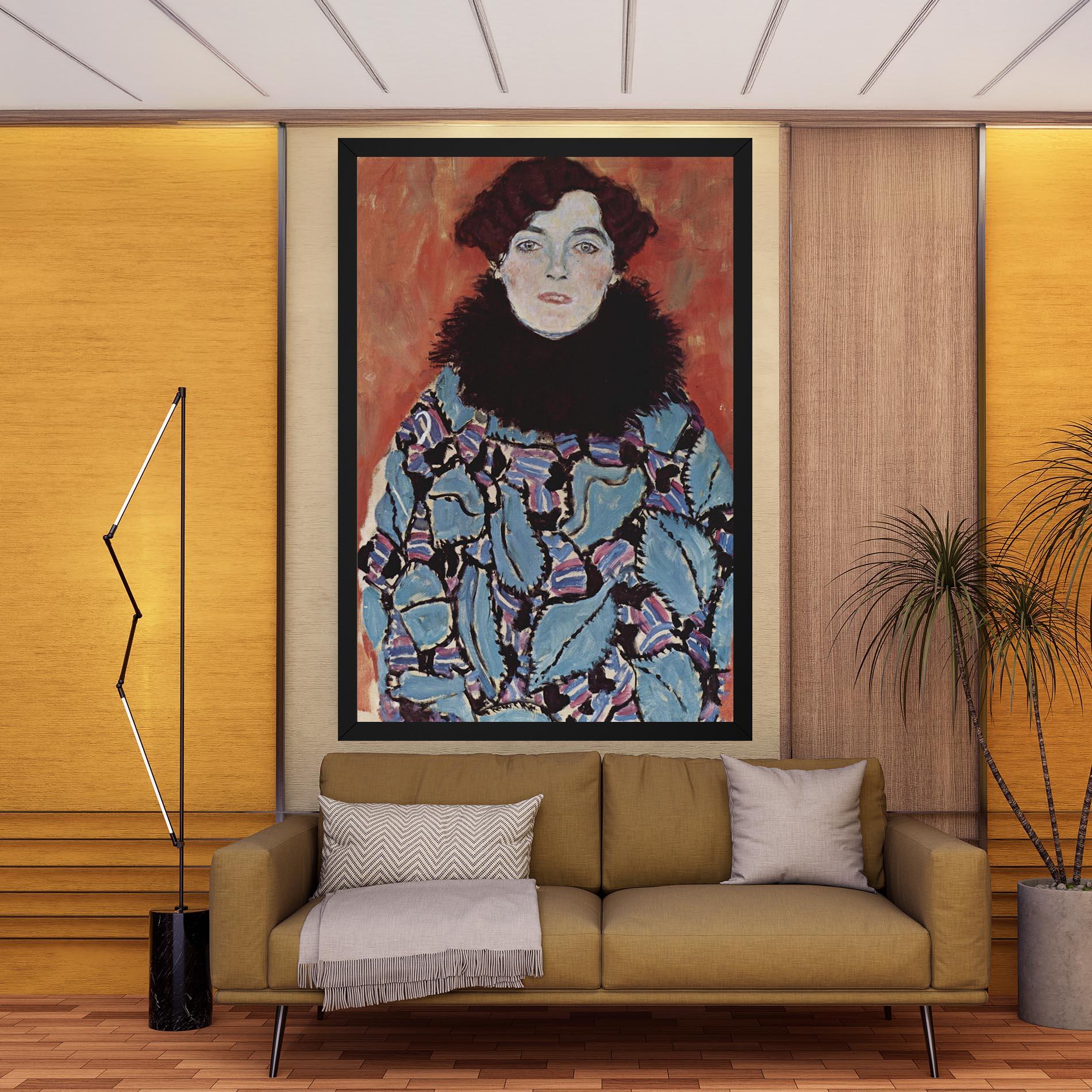 Leinwandbild Gustav Klimt Art mockup 9