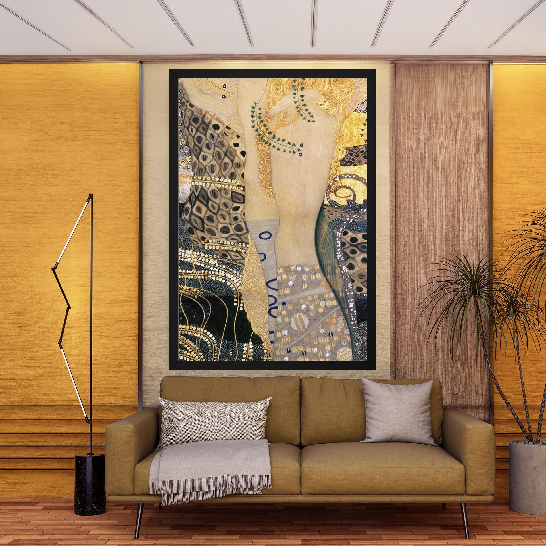 Leinwandbild Gustav Klimt Paint mockup 9