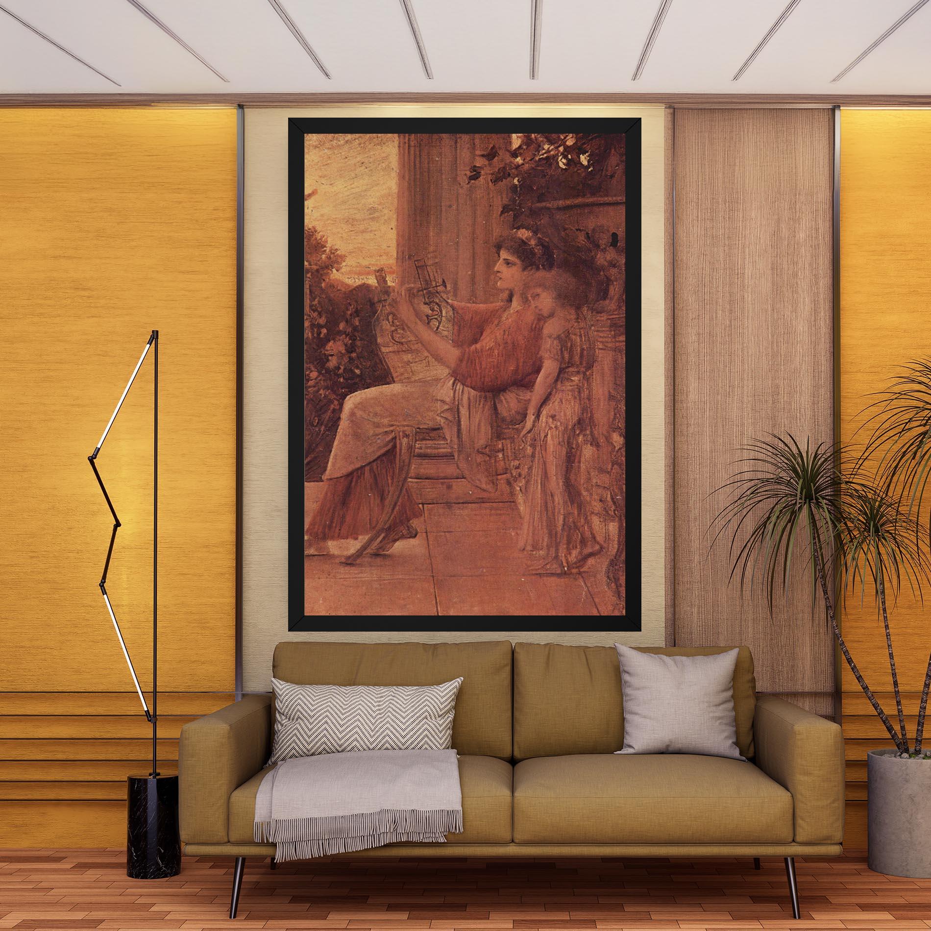 Leinwandbild Gustav Klimt Painting mockup 9