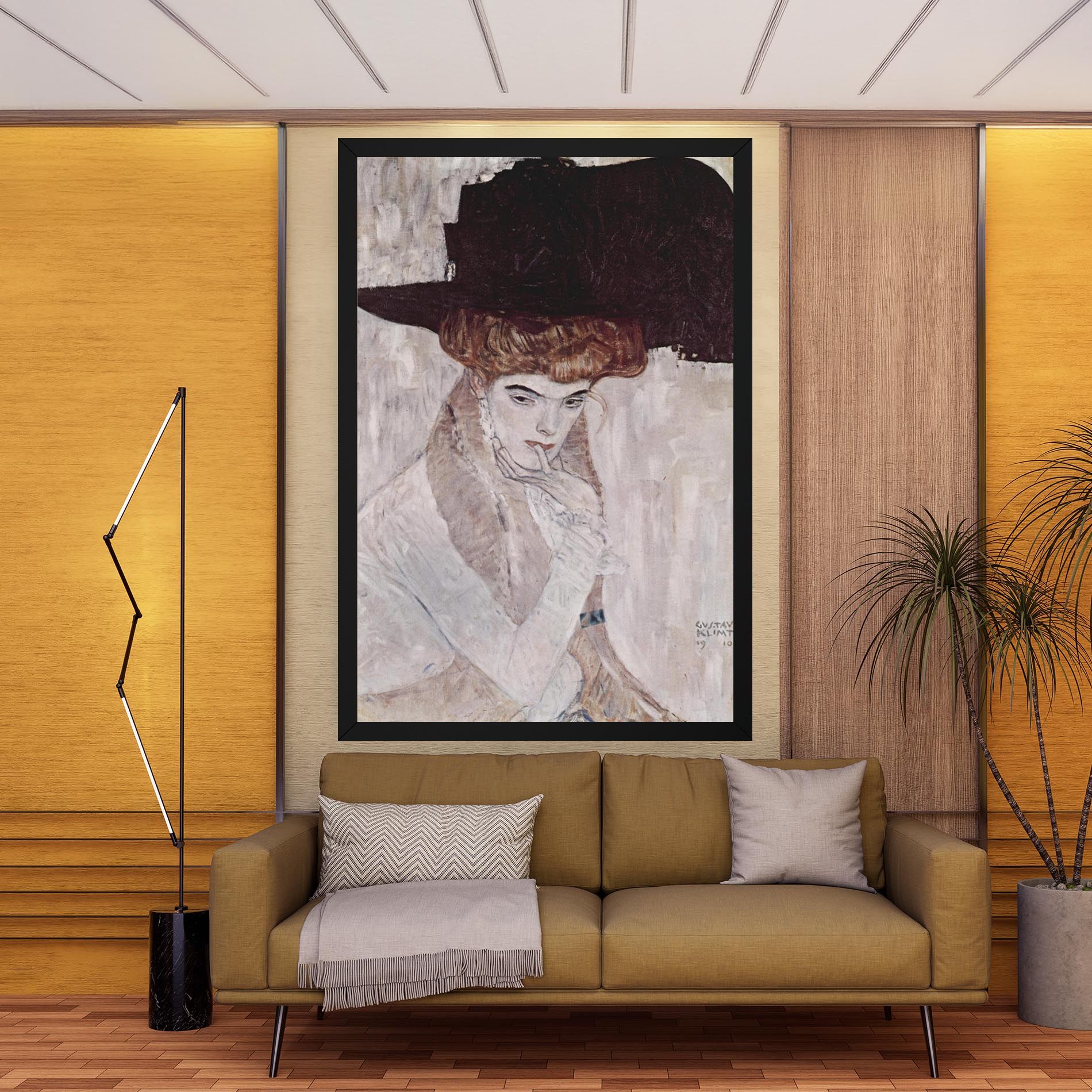 Klimt Woman mockup 9