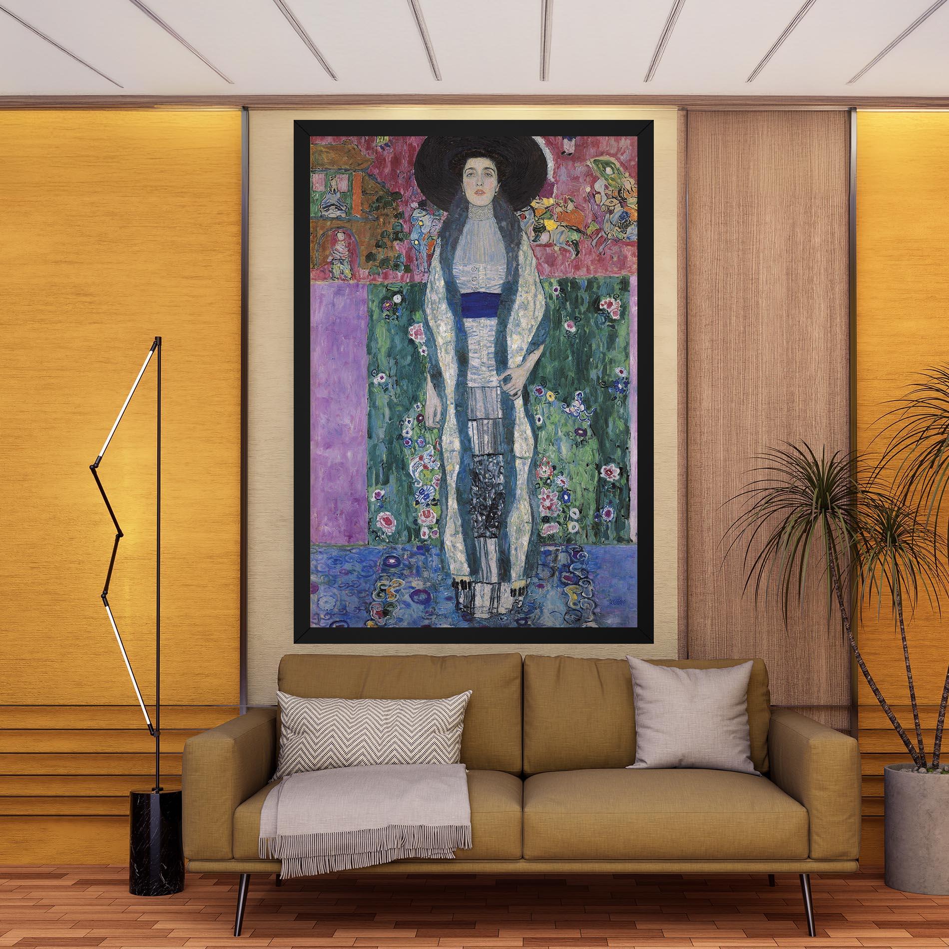 Leinwandbild Portrait Of Adele Bloch mockup 9