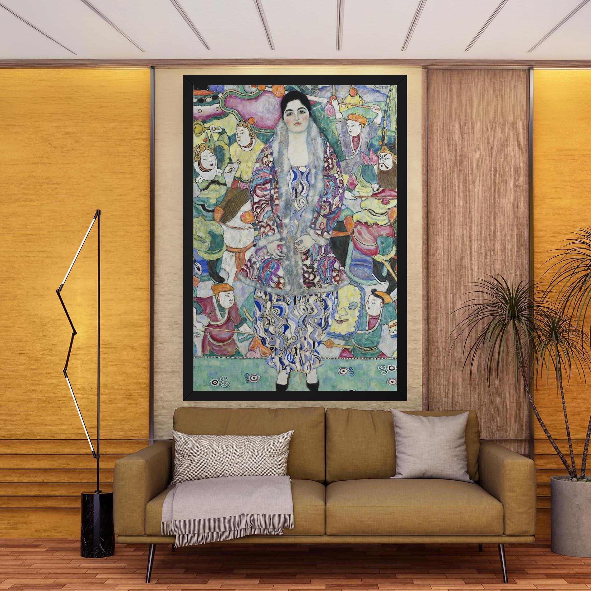 Leinwandbild Portrait Of Friedericke mockup 9