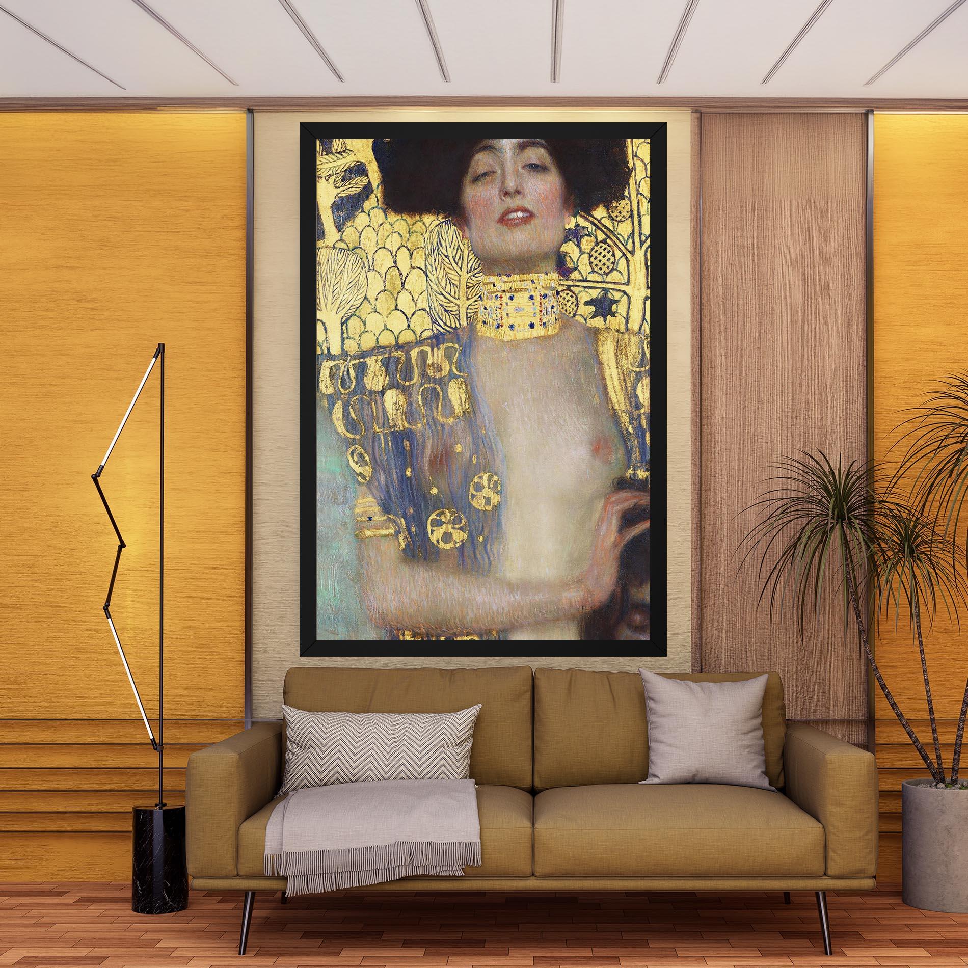 Leinwandbild The Head Of Holofernes mockup 9