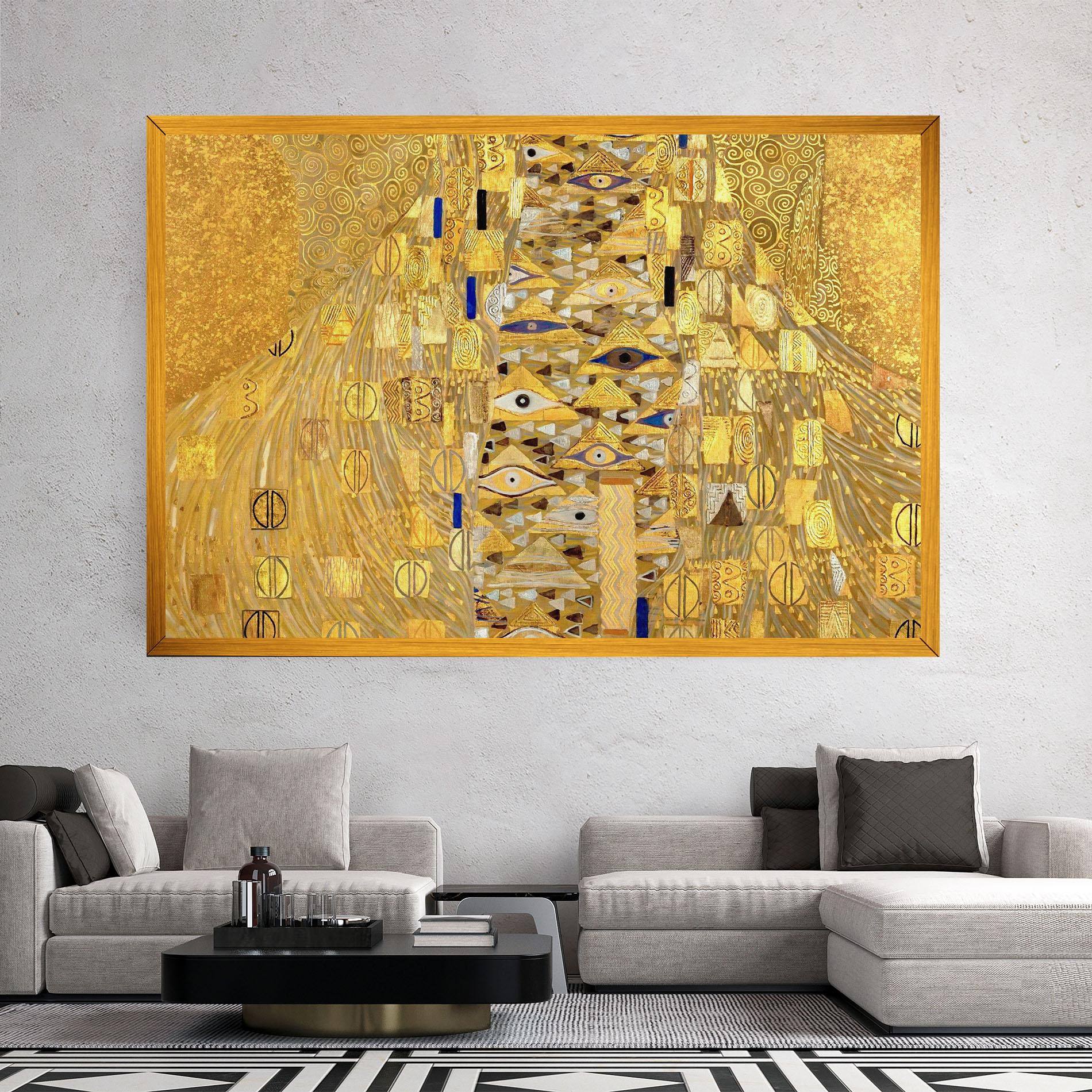 Leinwandbild Adele Bloch Bauer mockup 2