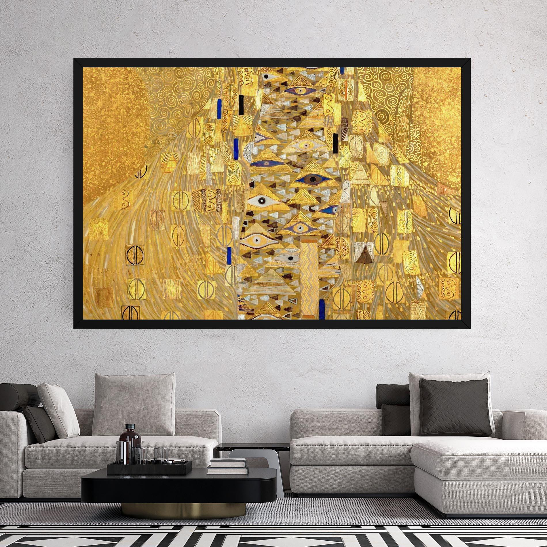 Leinwandbild Adele Bloch Bauer mockup 2