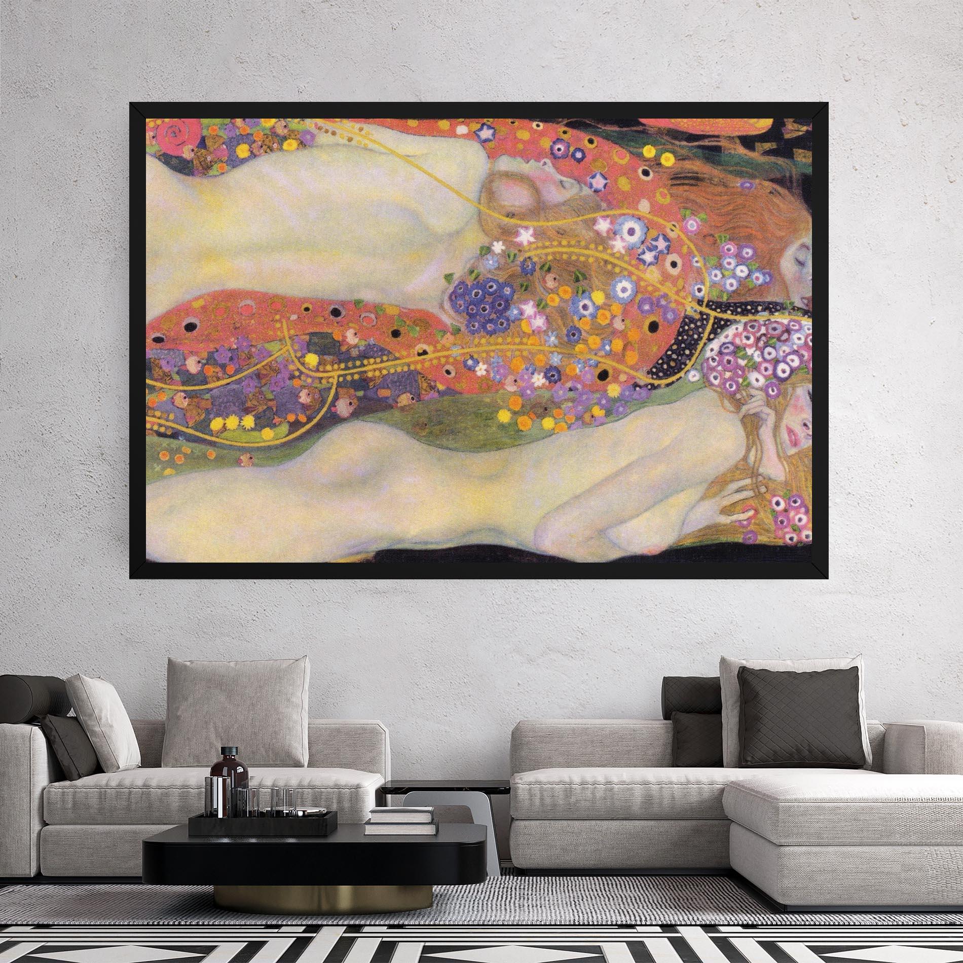 Leinwandbild Water Serpents II mockup 2