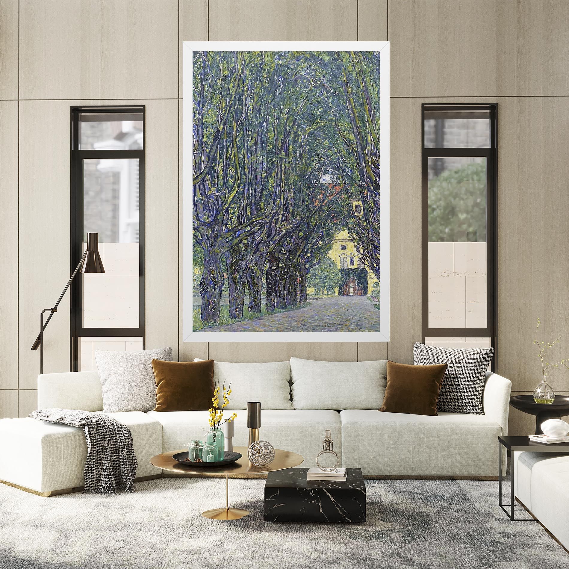 Allee At Schloss Kammer mockup 2