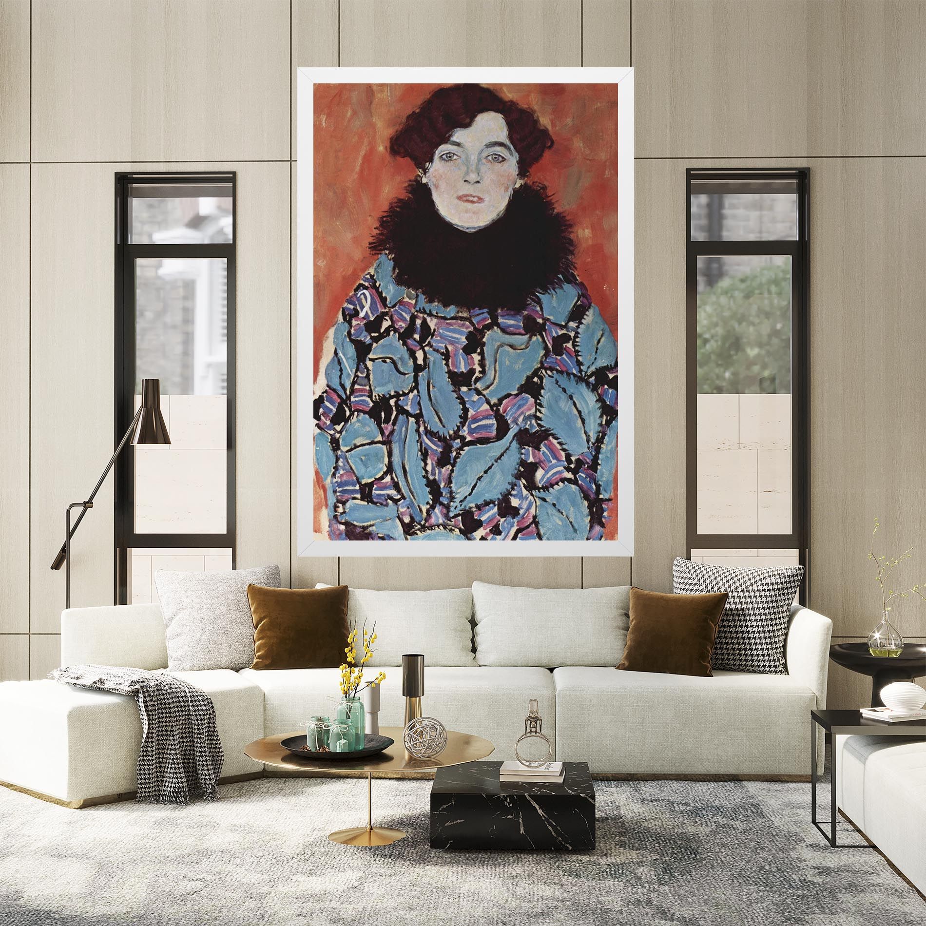 Gustav Klimt Art mockup 2