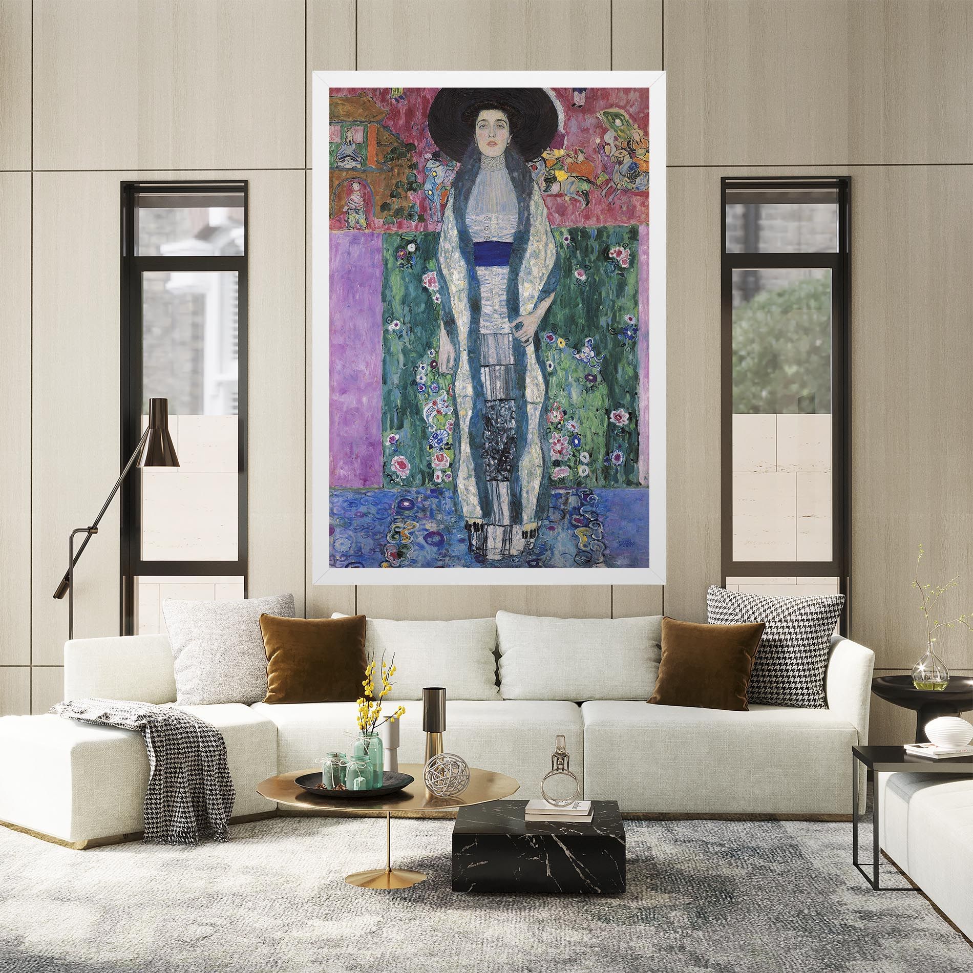 Portrait Of Adele Bloch mockup 2