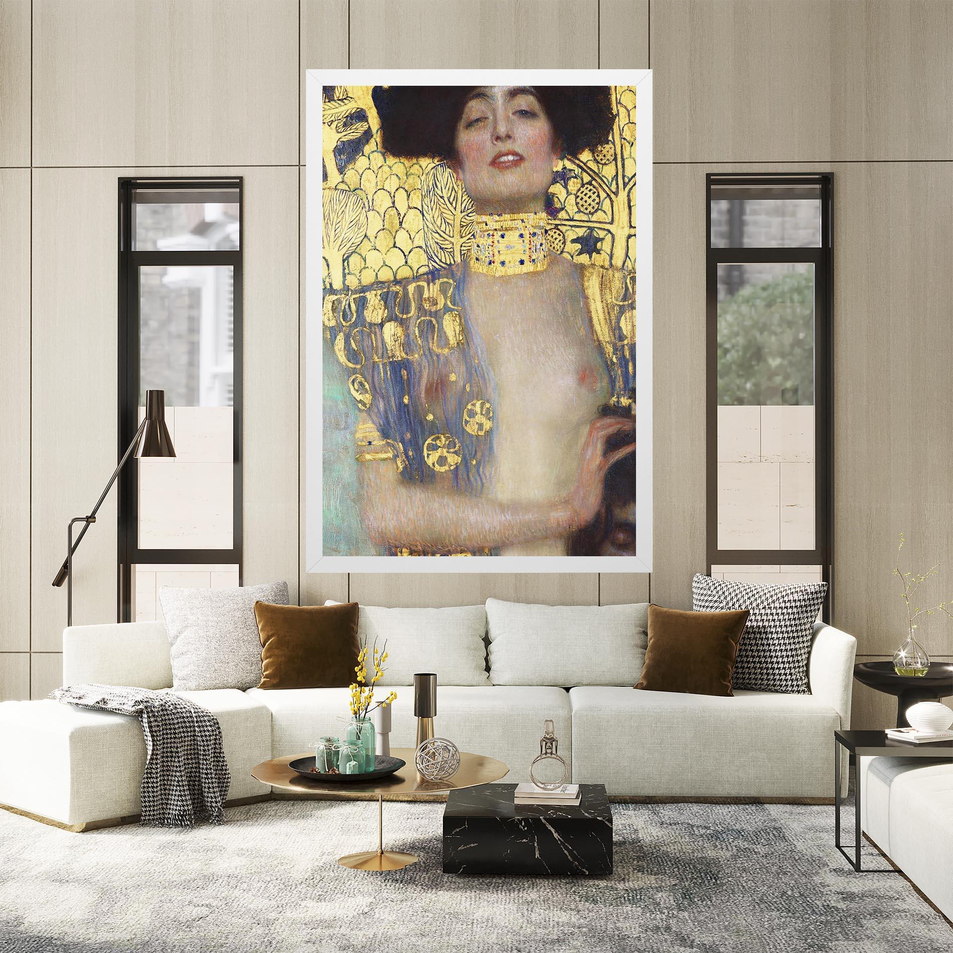 Leinwandbild The Head Of Holofernes mockup 2