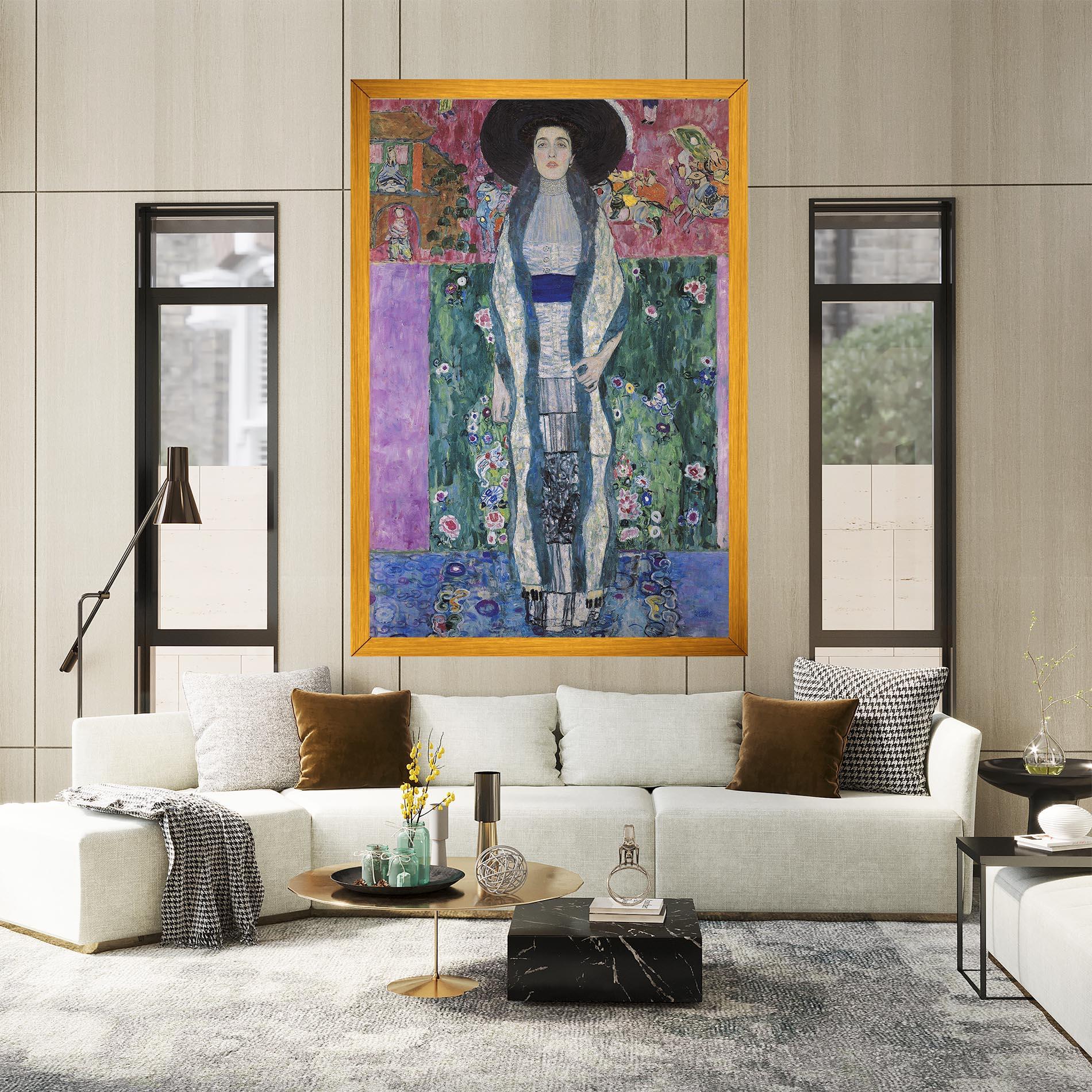 Leinwandbild Portrait Of Adele Bloch mockup 2