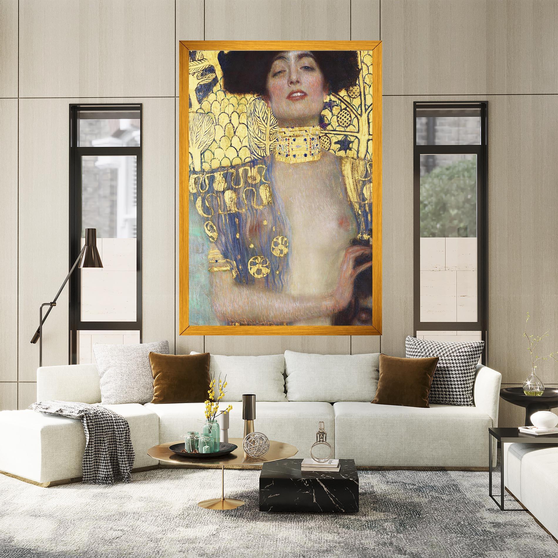 Leinwandbild The Head Of Holofernes mockup 2