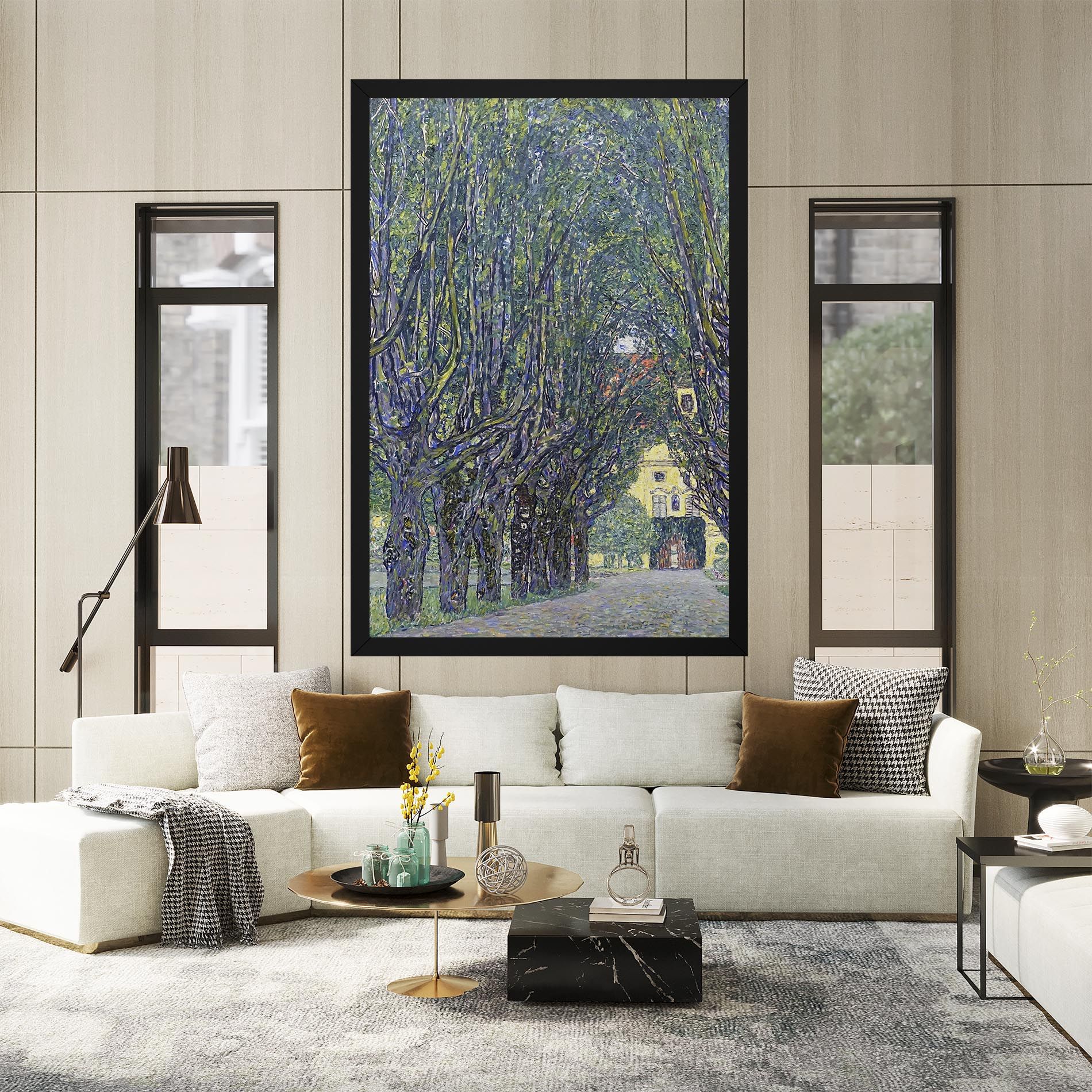 Allee At Schloss Kammer mockup 2