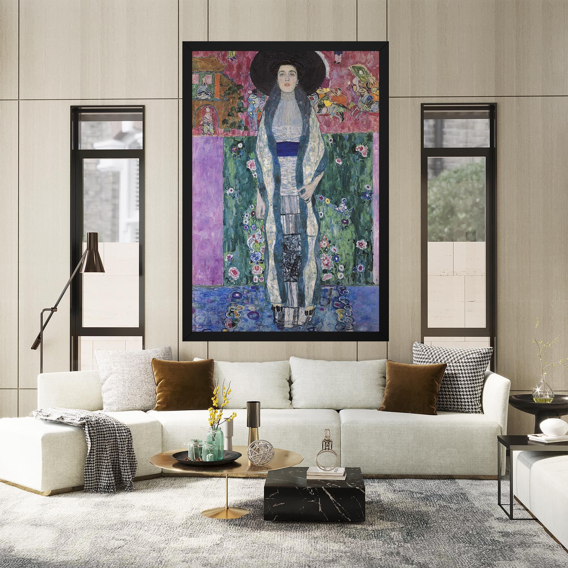 Portrait Of Adele Bloch mockup 2