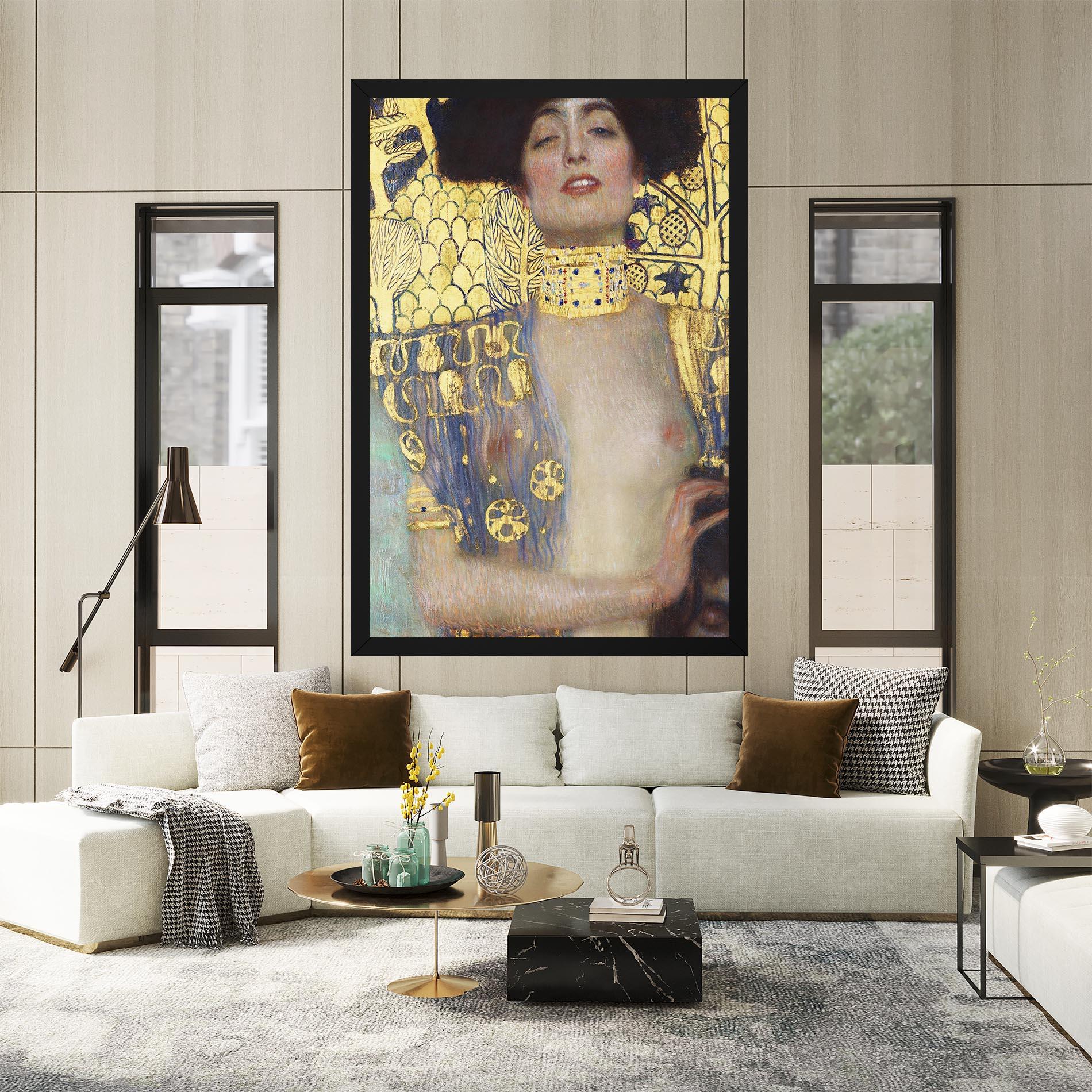 Leinwandbild The Head Of Holofernes mockup 2