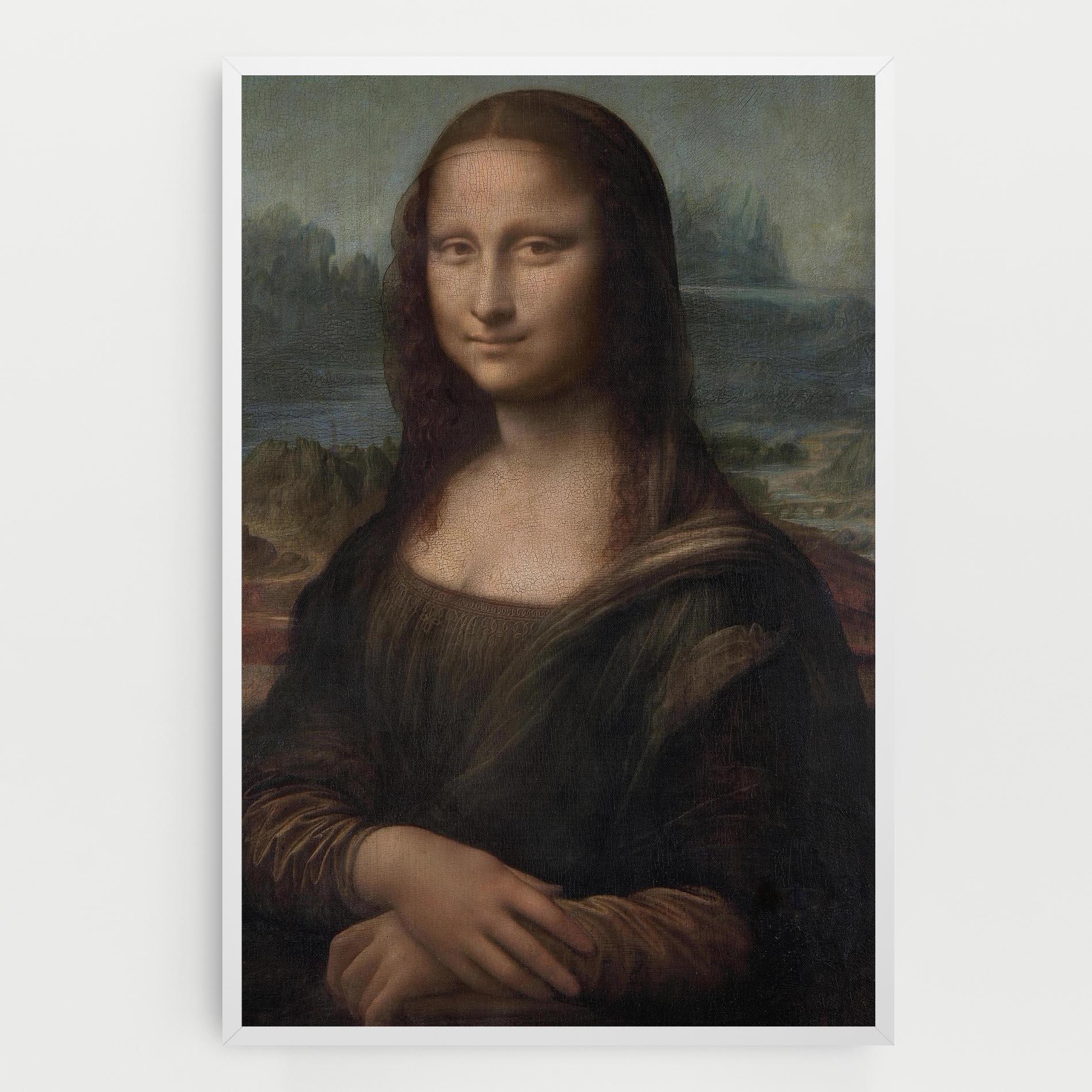 Leinwandbild Mona Lisa By Leonardo Da Vinci mockup 0