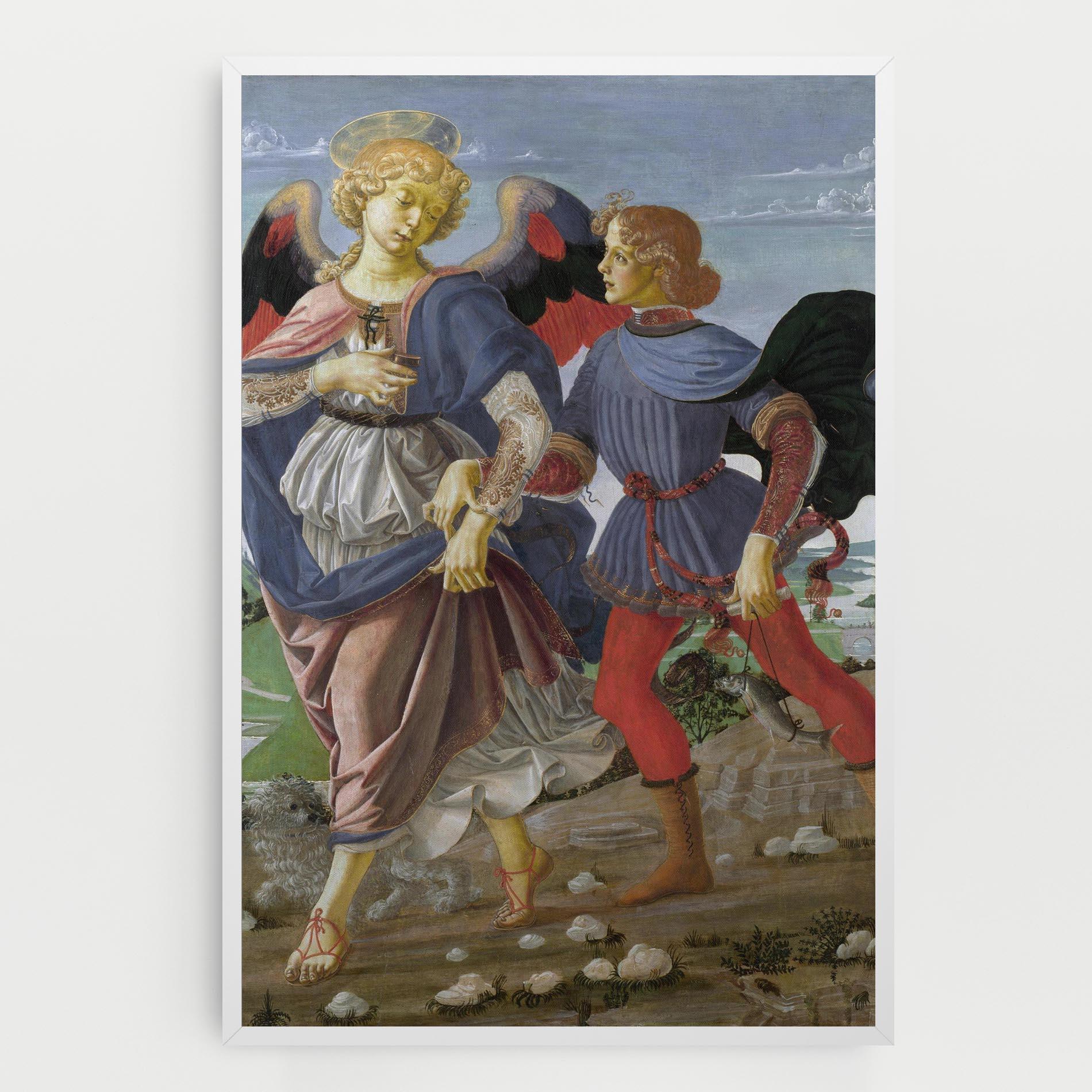 Leinwandbild Tobias And The Angel mockup 0