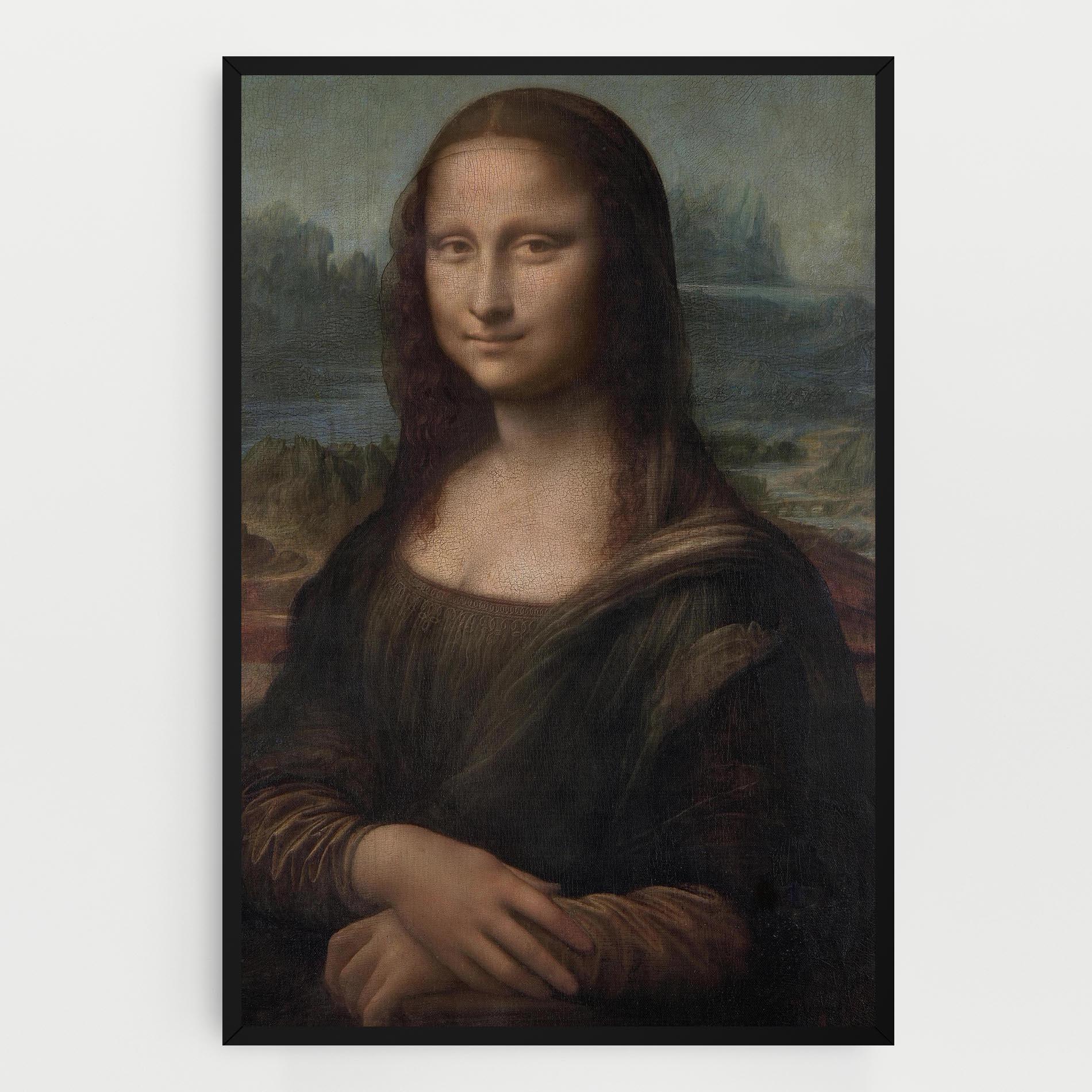 Leinwandbild Mona Lisa By Leonardo Da Vinci mockup 0