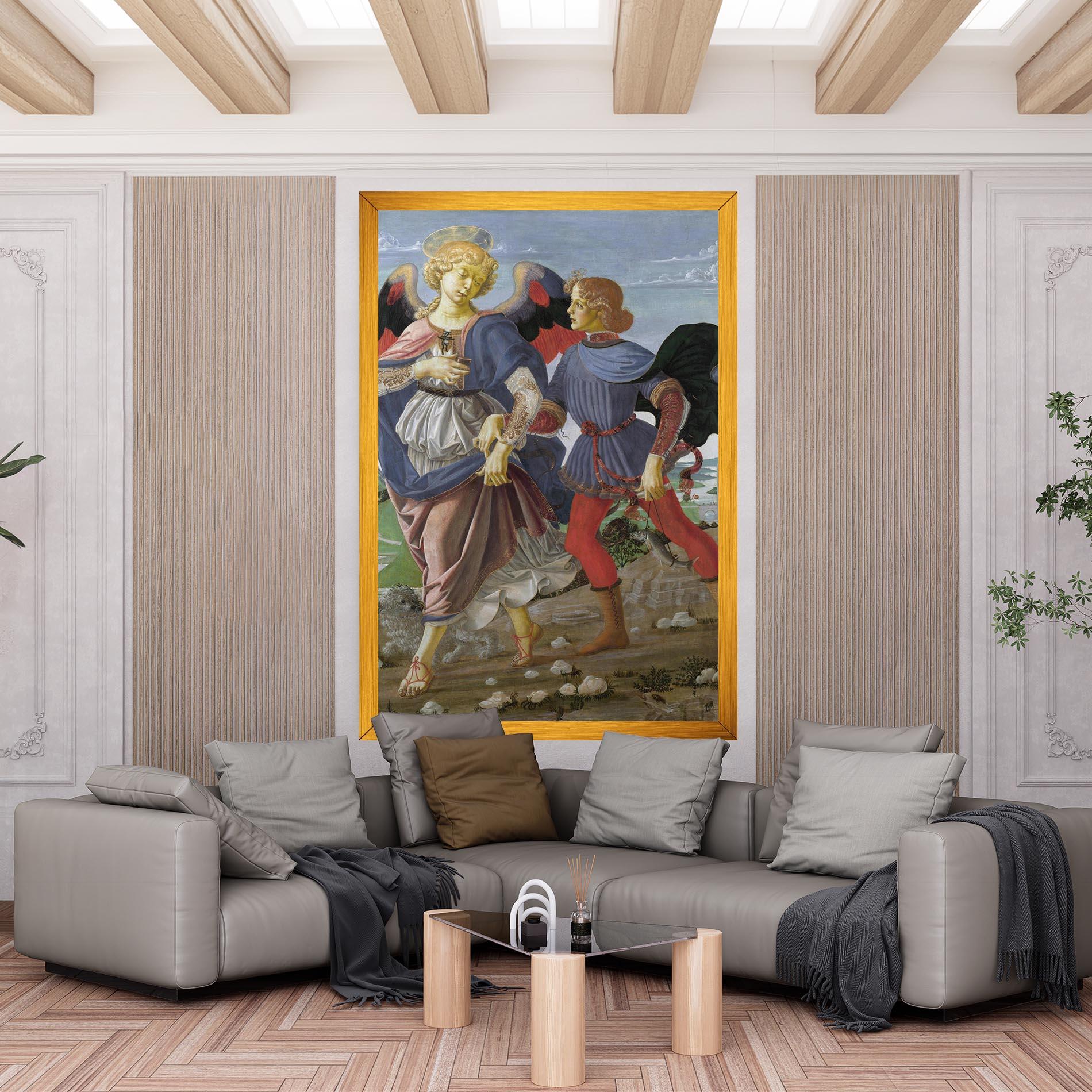 Leinwandbild Tobias And The Angel mockup 6