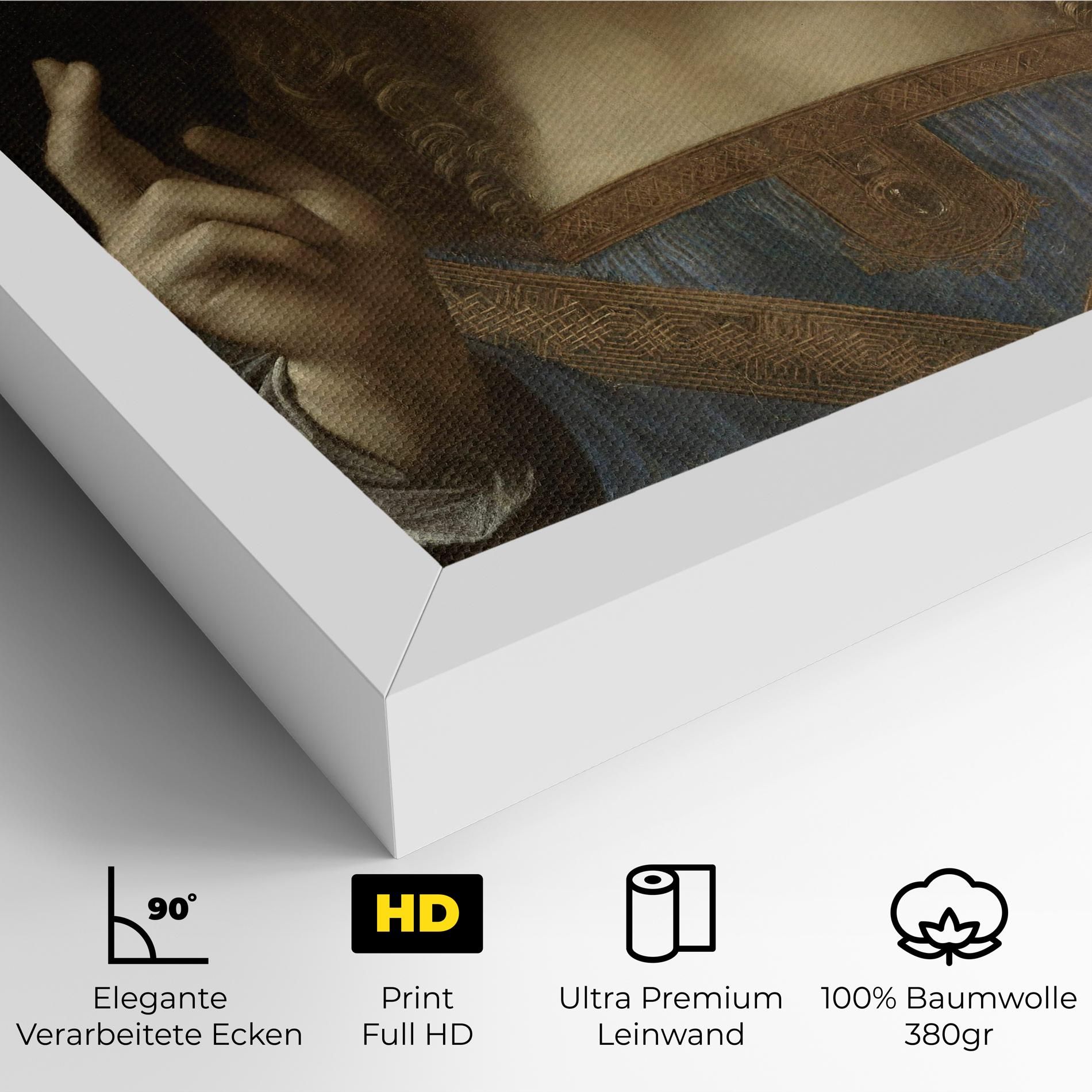 Leonardo Da Vinci Salvator Mundi mockup 4
