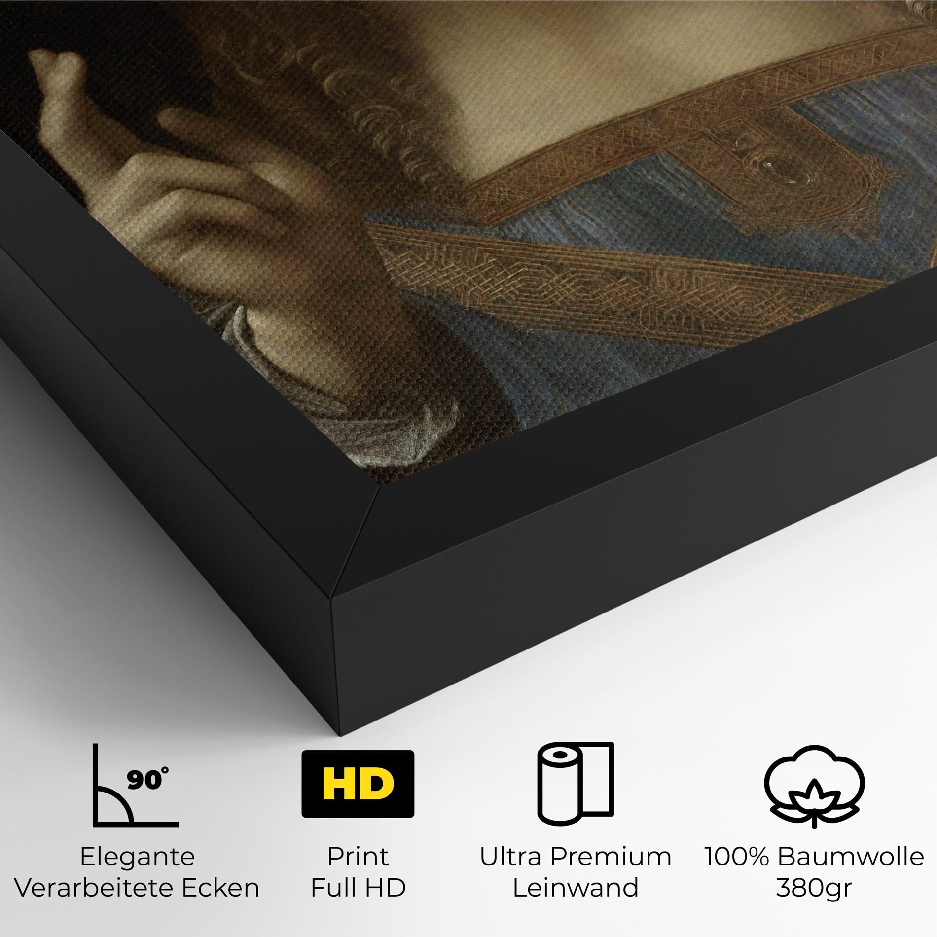 Leonardo Da Vinci Salvator Mundi mockup 4