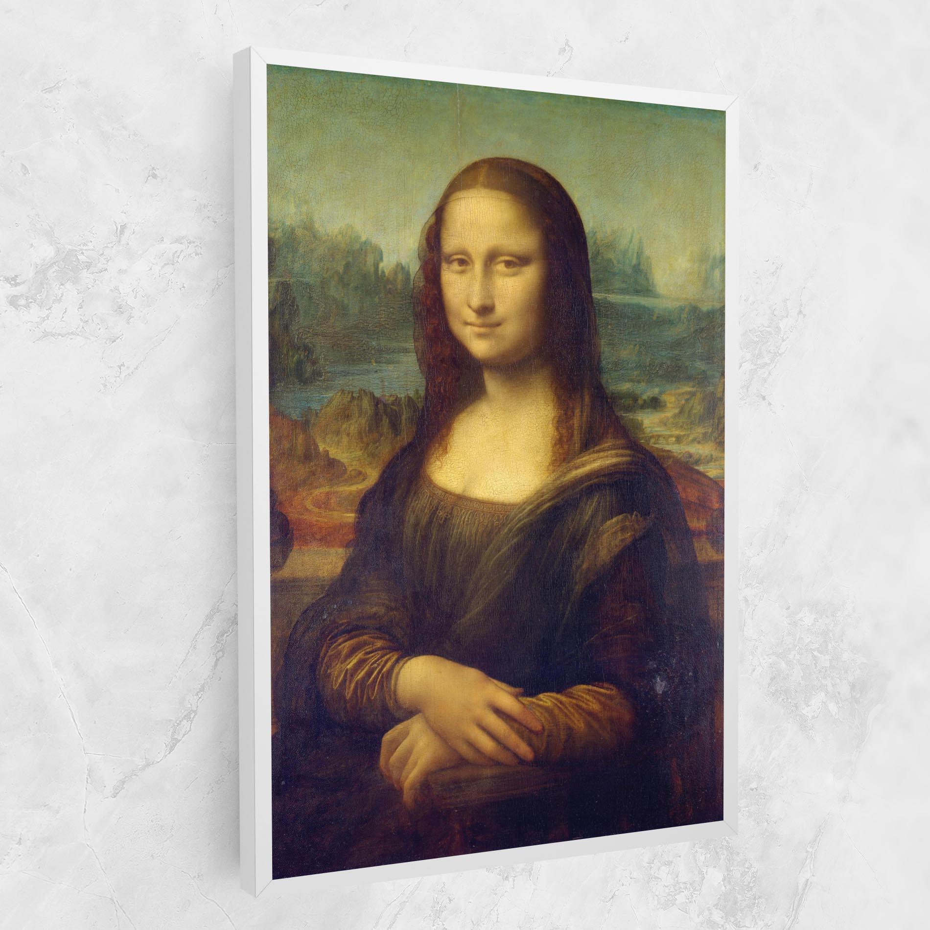 Leinwandbild Gioconda By Leonardo Da Vinci mockup 1